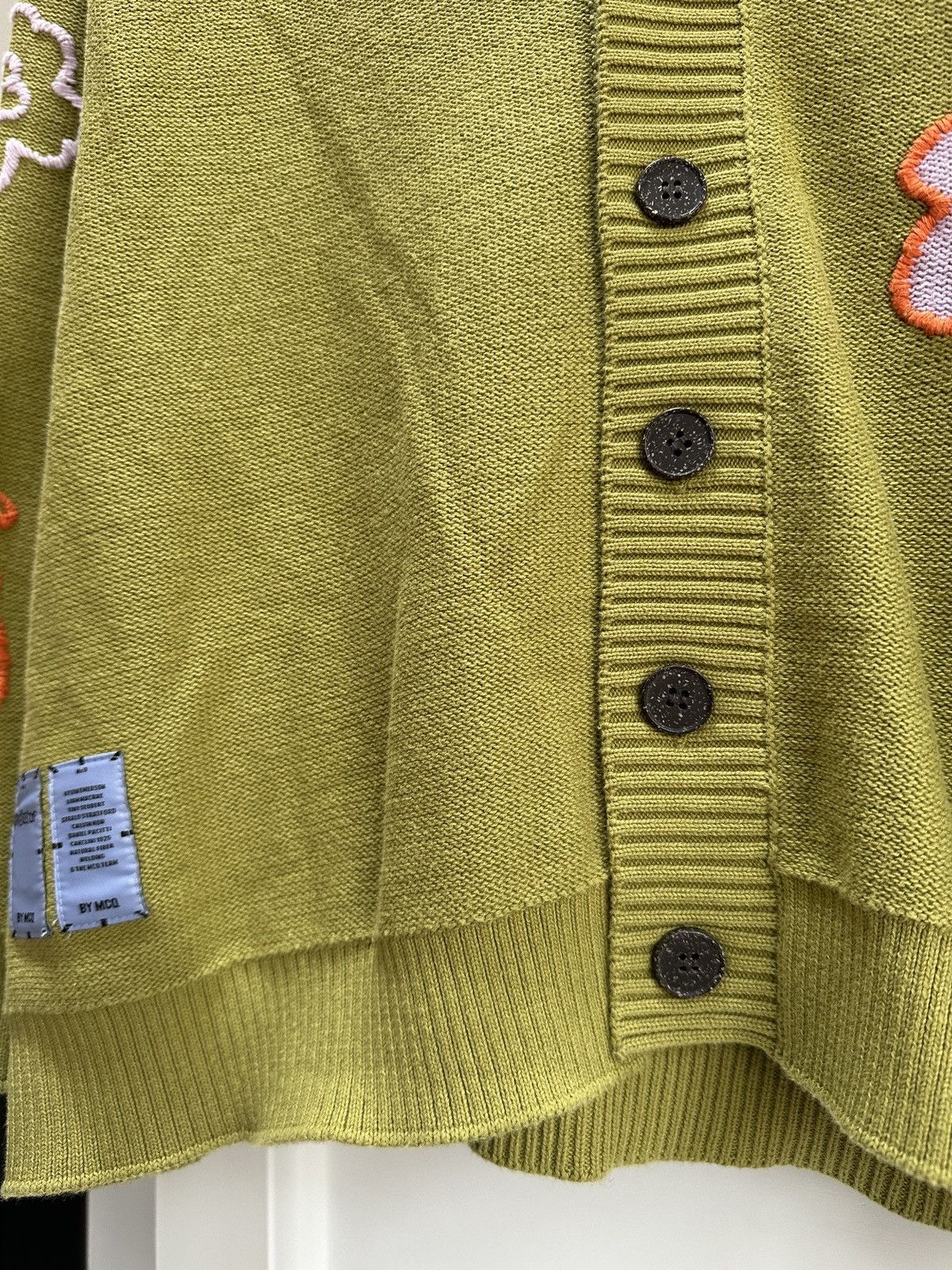 Alexander McQueen Grow Up Logo-Appliquéd Intarsia Cardigan Size US S / EU 44-46 / 1 - 5 Thumbnail