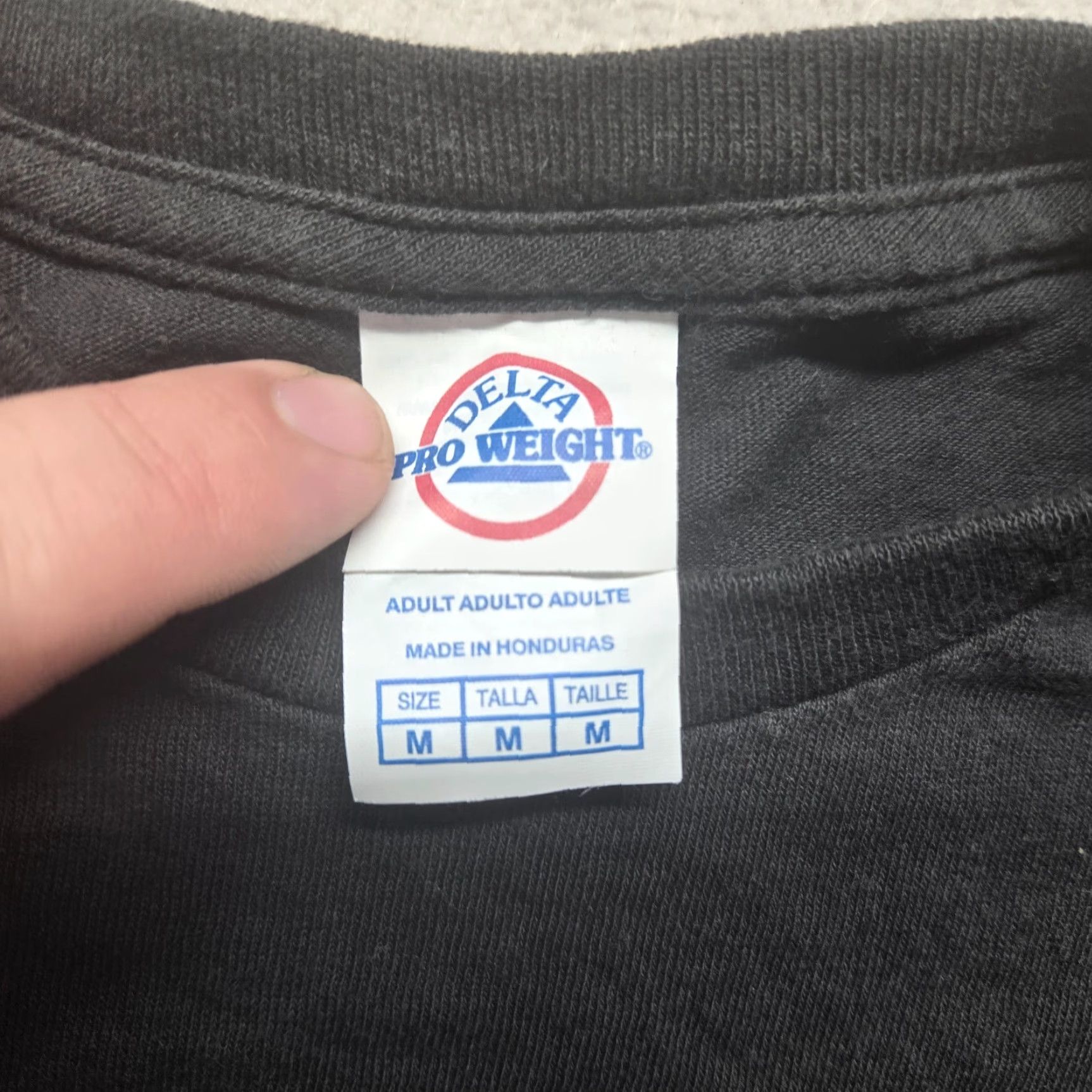 Fruit Of The Loom DARE United USA America Flag Tee Shirt Short Sleeve Adult Men's M Medium Black Cotton Logo Vintage Fruit of the Loom Shirt Size US M / EU 48-50 / 2 - 3 Thumbnail