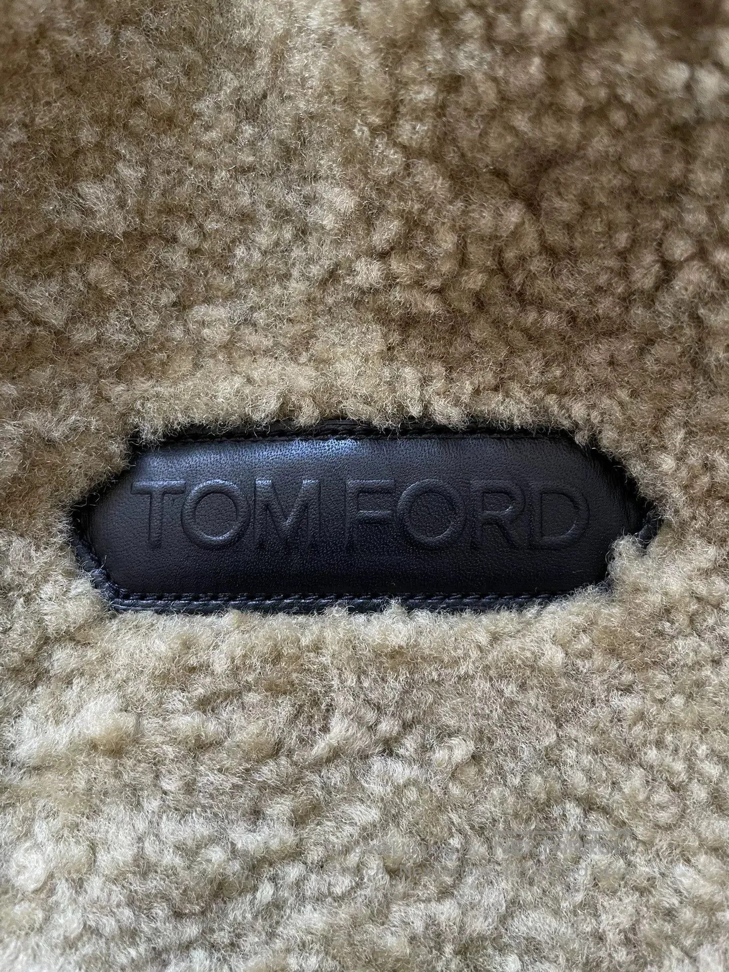 Tom Ford TOM FORD Leather Jacket with Fur Lining. Size US S / EU 44-46 / 1 - 7 Thumbnail