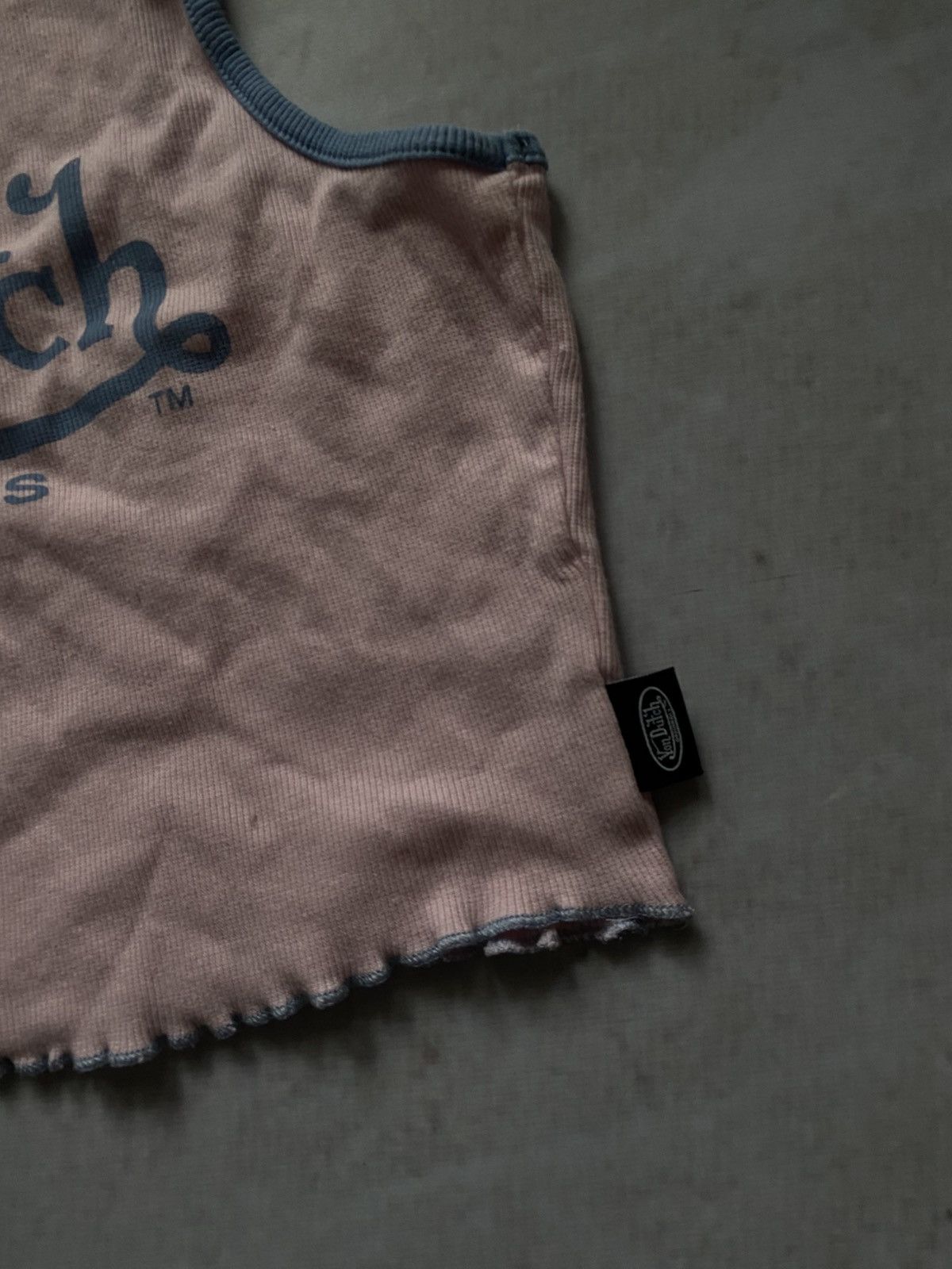 Vintage × Von Dutch Vintage Von Dutch Crop Top Y2k Cute style Size L / US 10 / IT 46 - 3 Thumbnail
