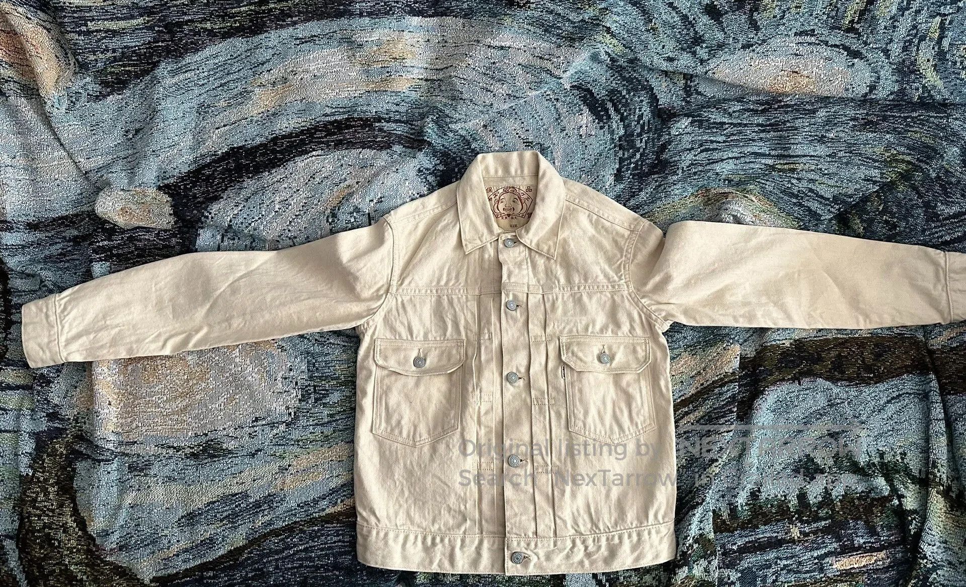 Evisu EVISU Type2 Lot 1507 White Jacket. Size US M / EU 48-50 / 2 - 1 Thumbnail