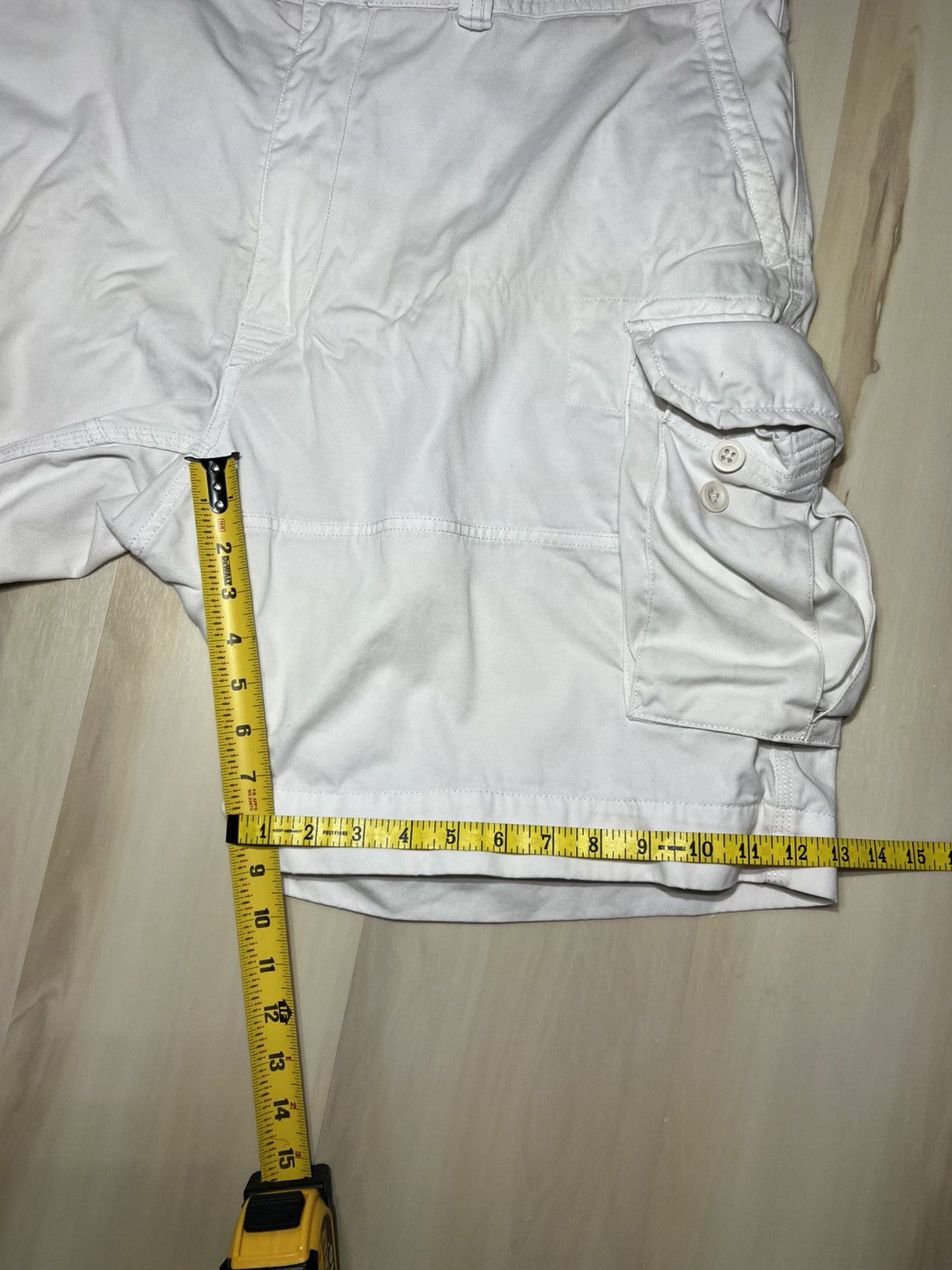 Polo Ralph Lauren Polo Ralph Lauren Shorts sz 42 White Cargo Pockets Utility Size US 42 / EU 58 - 5 Thumbnail
