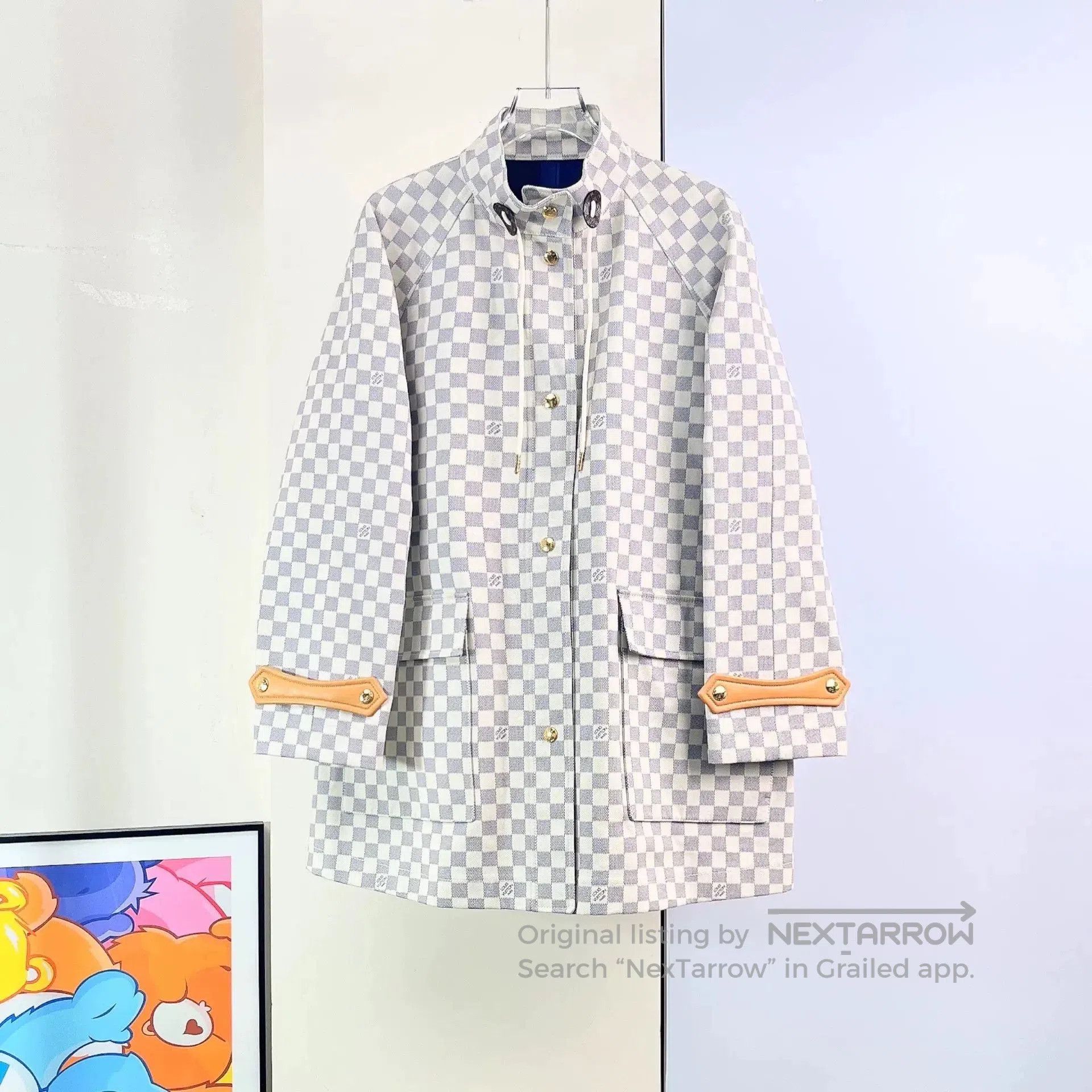 Louis Vuitton Louis Vuitton Damier Check Jacket. Size S / US 4 / IT 40 - 3 Thumbnail