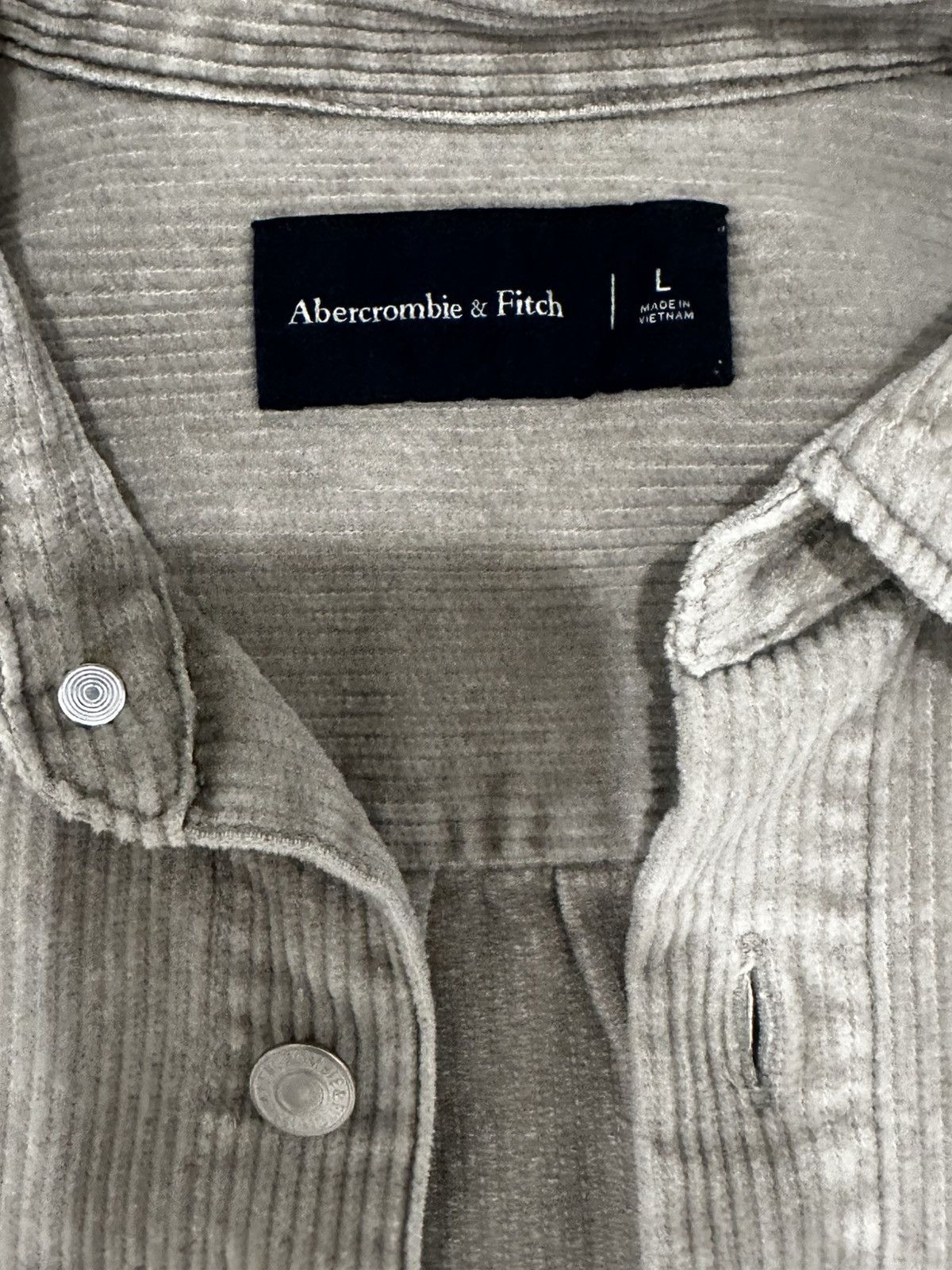 Abercrombie & Fitch Abercrombie & Fitch Corduroy Overshirt Size US L / EU 52-54 / 3 - 2 Thumbnail