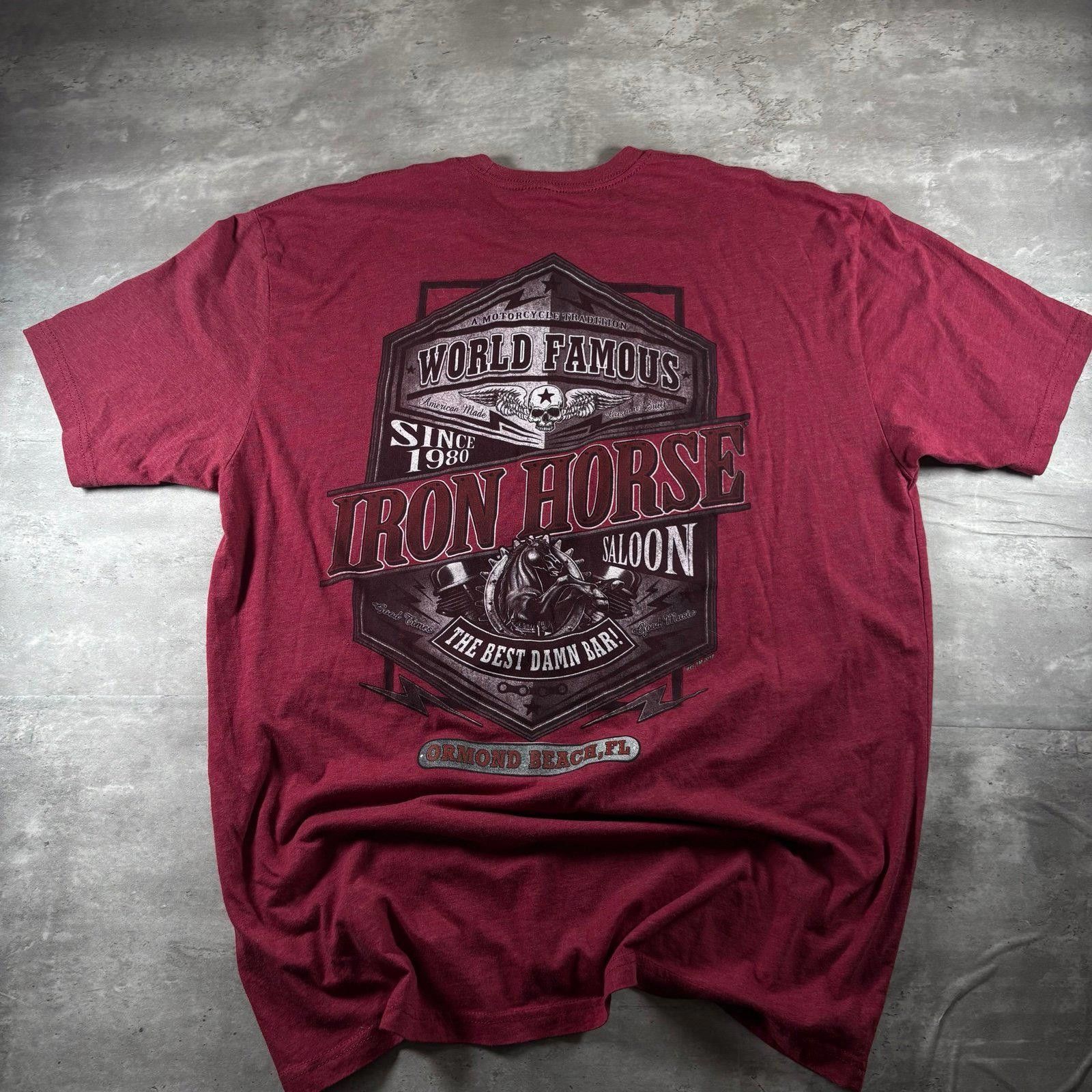 West Coast Choppers Vintage iron horse saloon choppers tee Size US XL / EU 56 / 4 - 9 Thumbnail