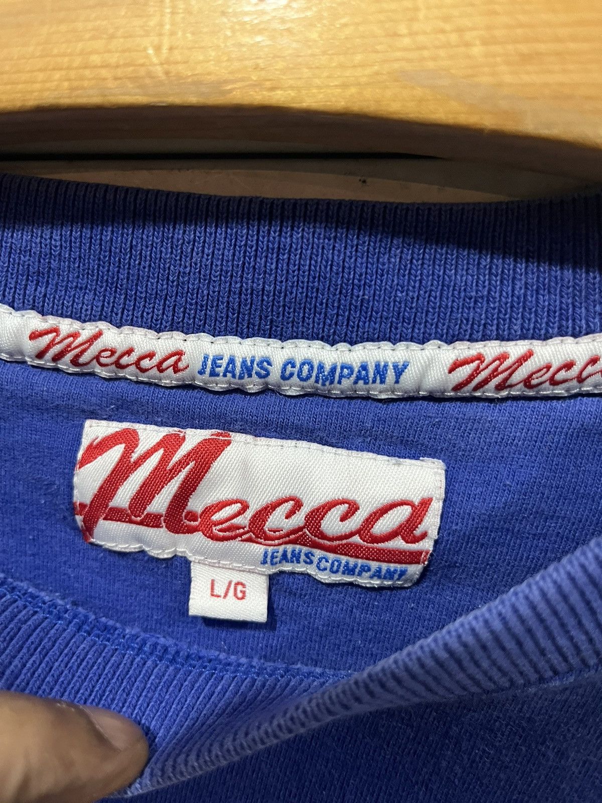 Mecca Mecca Jeans Company Hip Hop Tee Size US L / EU 52-54 / 3 - 4 Thumbnail