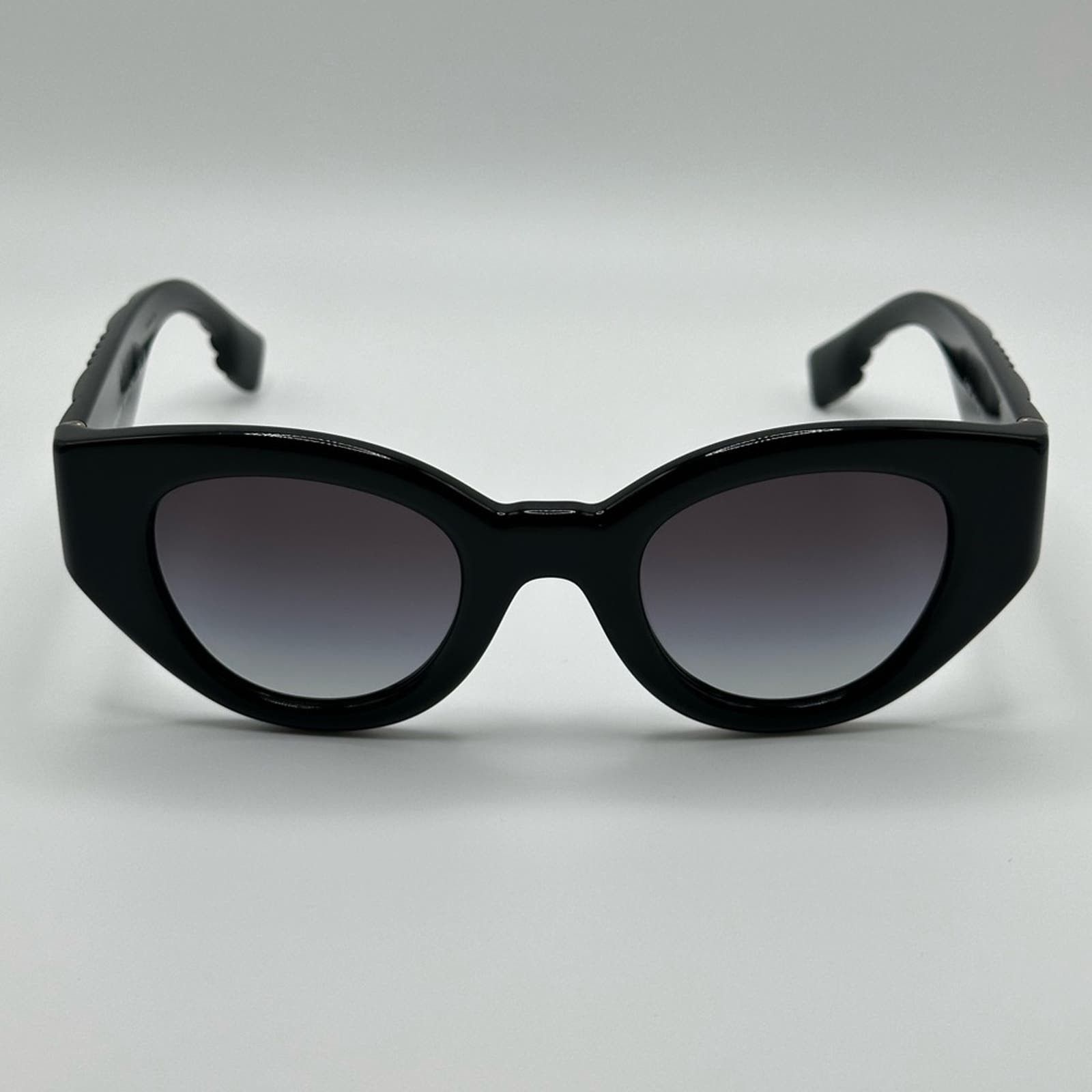 Burberry NEW BURBERRY BE4390 30018G Black/Grey Gradient Sunglasses Size ONE SIZE - 2 Thumbnail