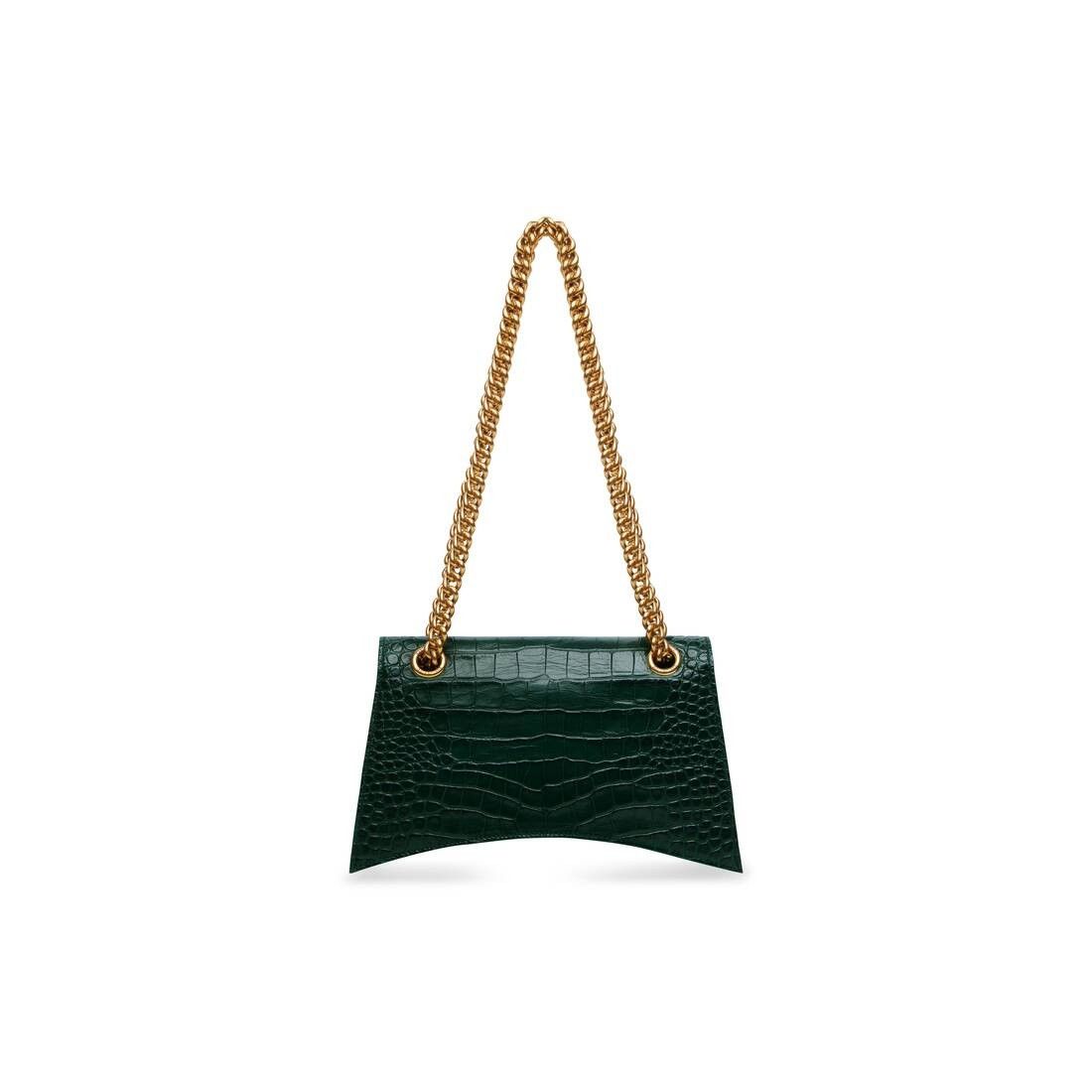 Balenciaga o1la1rc1a0825 Size: OS / Crush Small Chain Bag Crocodile Size ONE SIZE - 7 Thumbnail