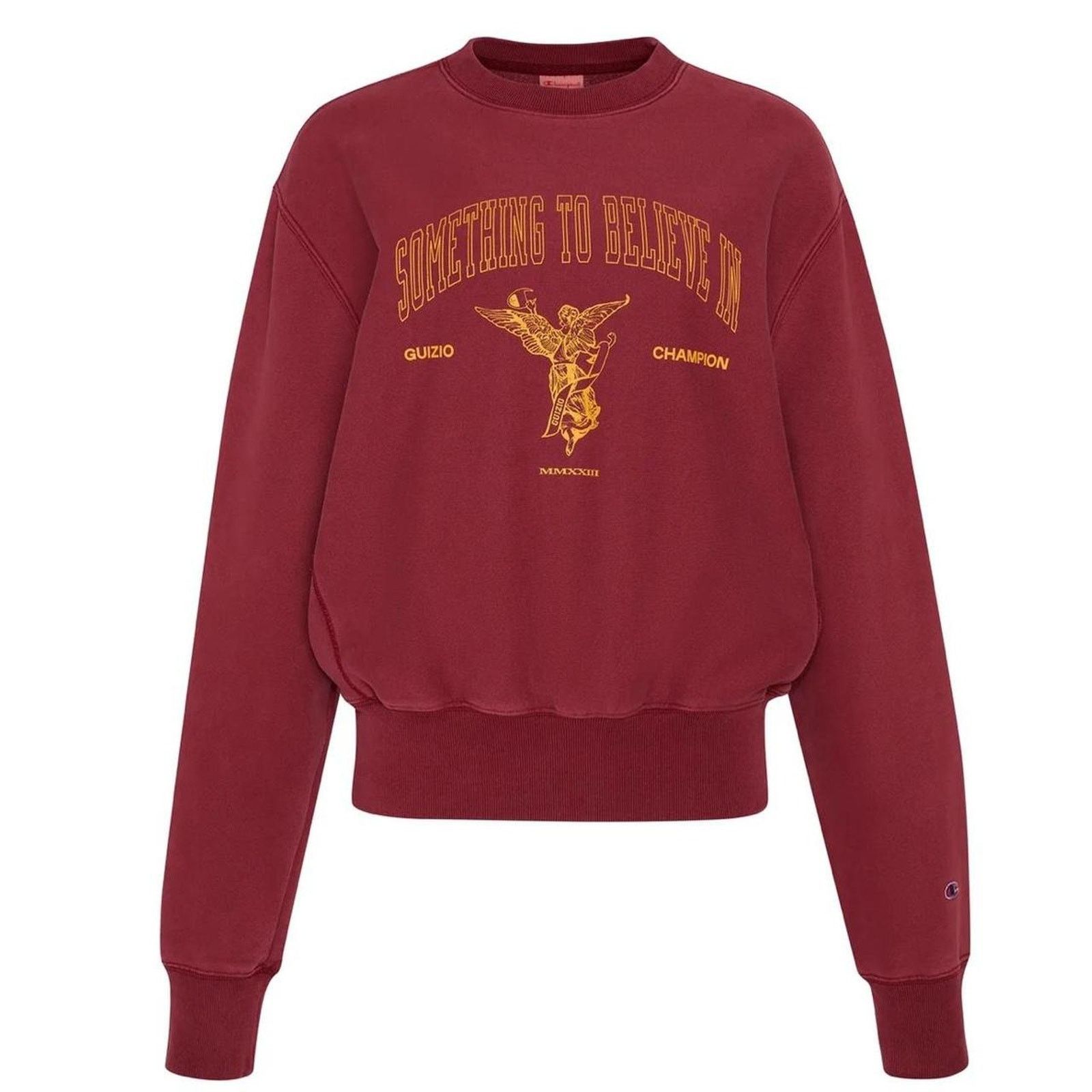 Guizio Danielle Guizio Champion Reverse Weave Crewneck Sweatshirt Size S / US 4 / IT 40 - 6 Thumbnail