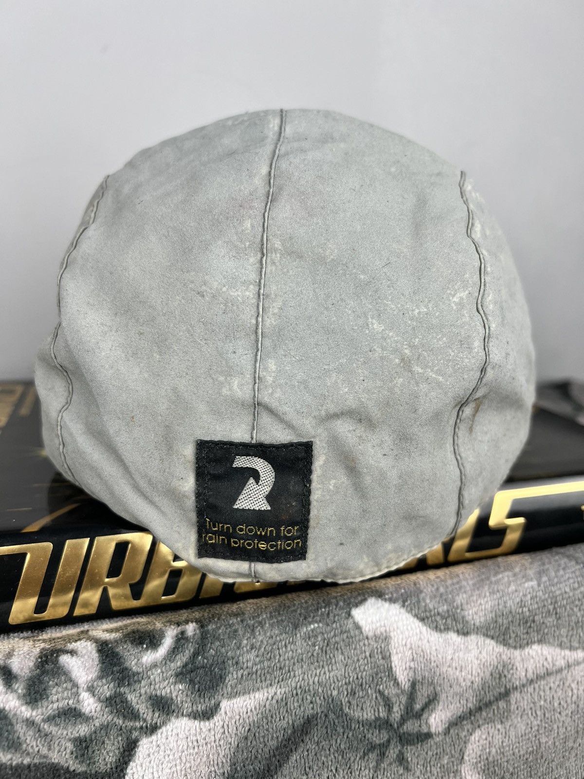 Barbour × Belstaff × Vintage Rare Belstaff Nylon Reversible Reflective Cap Size ONE SIZE - 7 Thumbnail