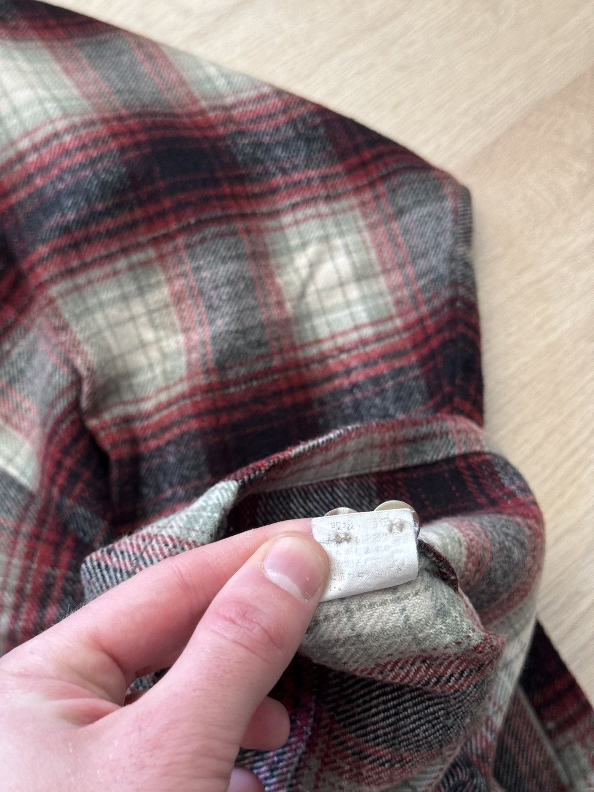 Vintage Vintage 90’s Sunry Japanese Flannel Shirt Size US XL / EU 56 / 4 - 6 Thumbnail