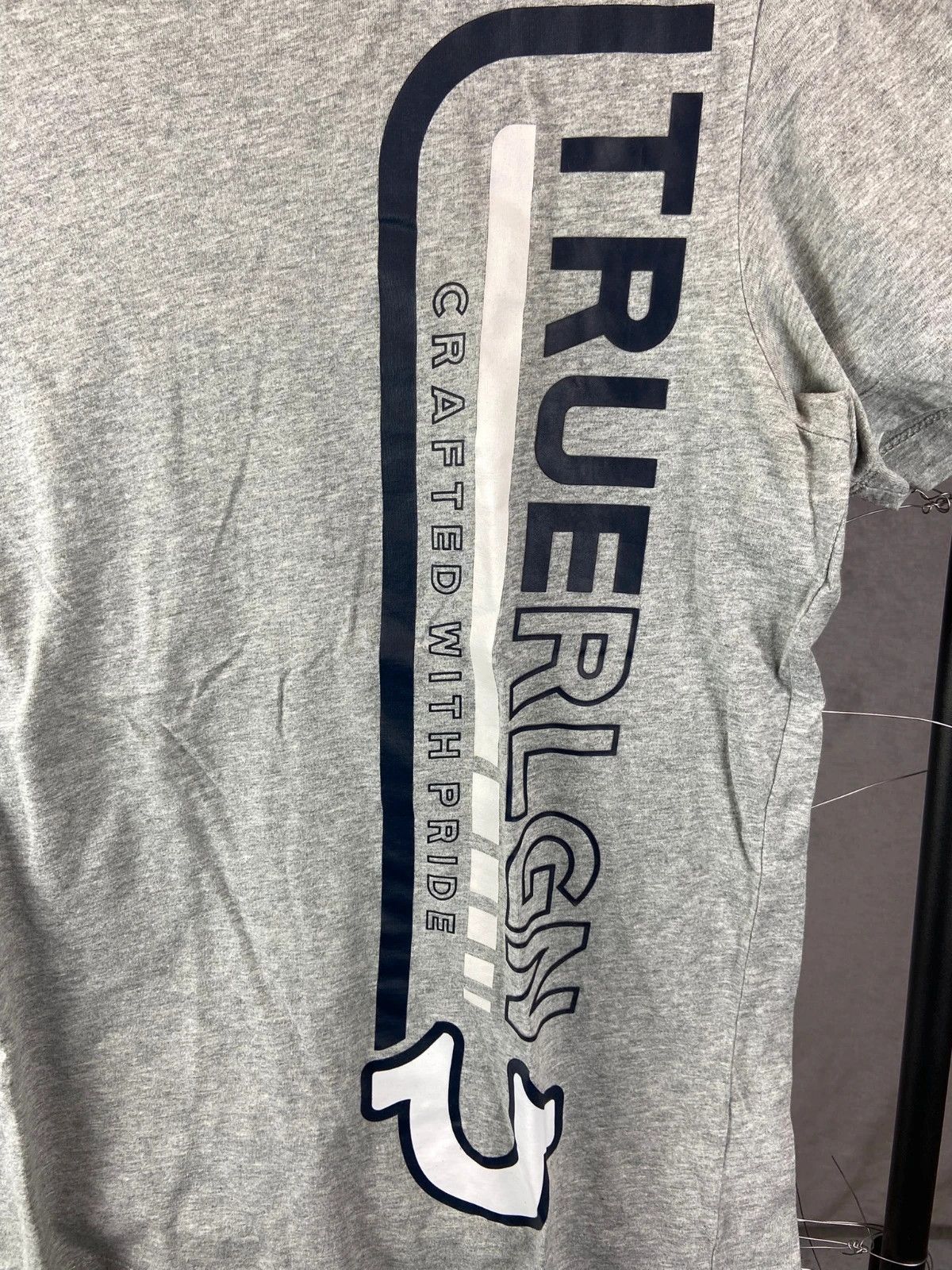 True Religion True Religion Grey Tee / Clean Denim Luxury (M) Size US M / EU 48-50 / 2 - 2 Thumbnail