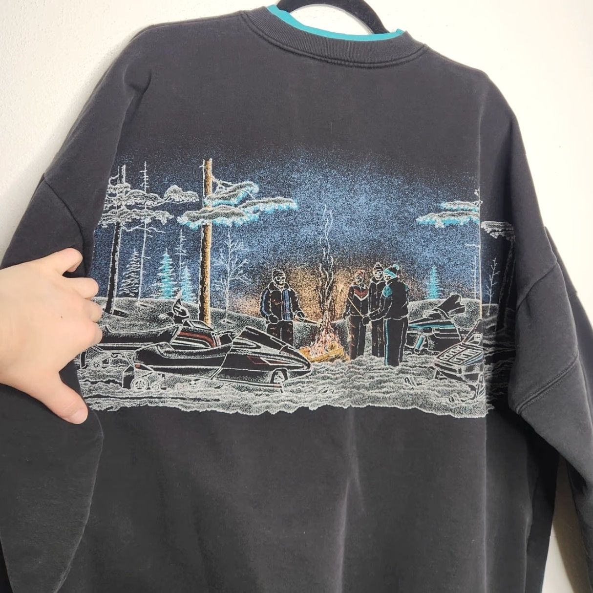 Vintage VINTAGE Snowmobile Wrap Oversize Crewneck Sweatshirt SKi Doo Wisconsin Size US XXL / EU 58 / 5 - 3 Thumbnail
