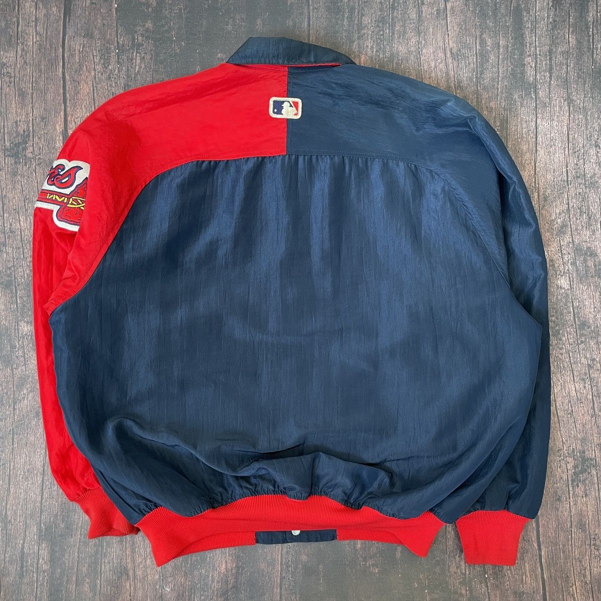 MLB × Starter VINTAGE 90s ATLANTA BRAVES STARTER JACKET Size US XL / EU 56 / 4 - 5 Thumbnail