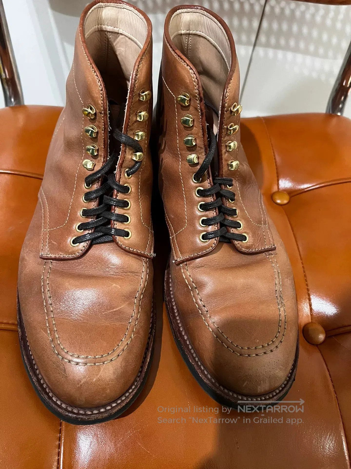 Alden Alden Indy Boot Size 7.5 Gold Buckle. Size US 7.5 / EU 40-41 - 7 Thumbnail