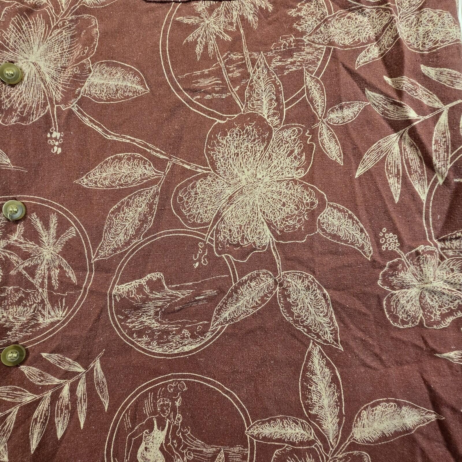 Summit Clothing Vintage Summa SILK Hawaiian Shirt Men's Size XL Red Floral Size US XL / EU 56 / 4 - 2 Thumbnail