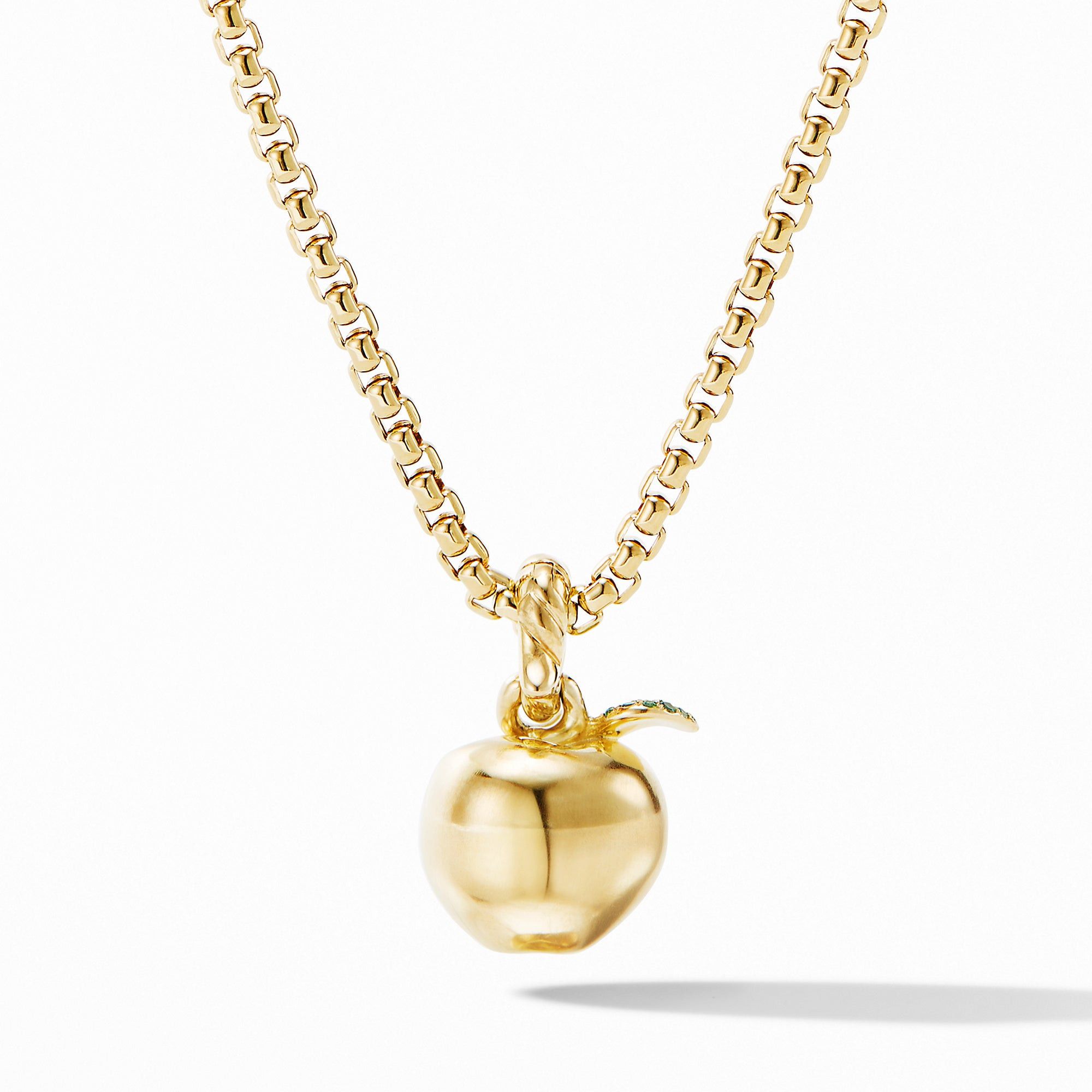 David Yurman o1w1db10525 D14985 Amulet in 18K Gold with Pave Tsavorite Size ONE SIZE - 2 Thumbnail