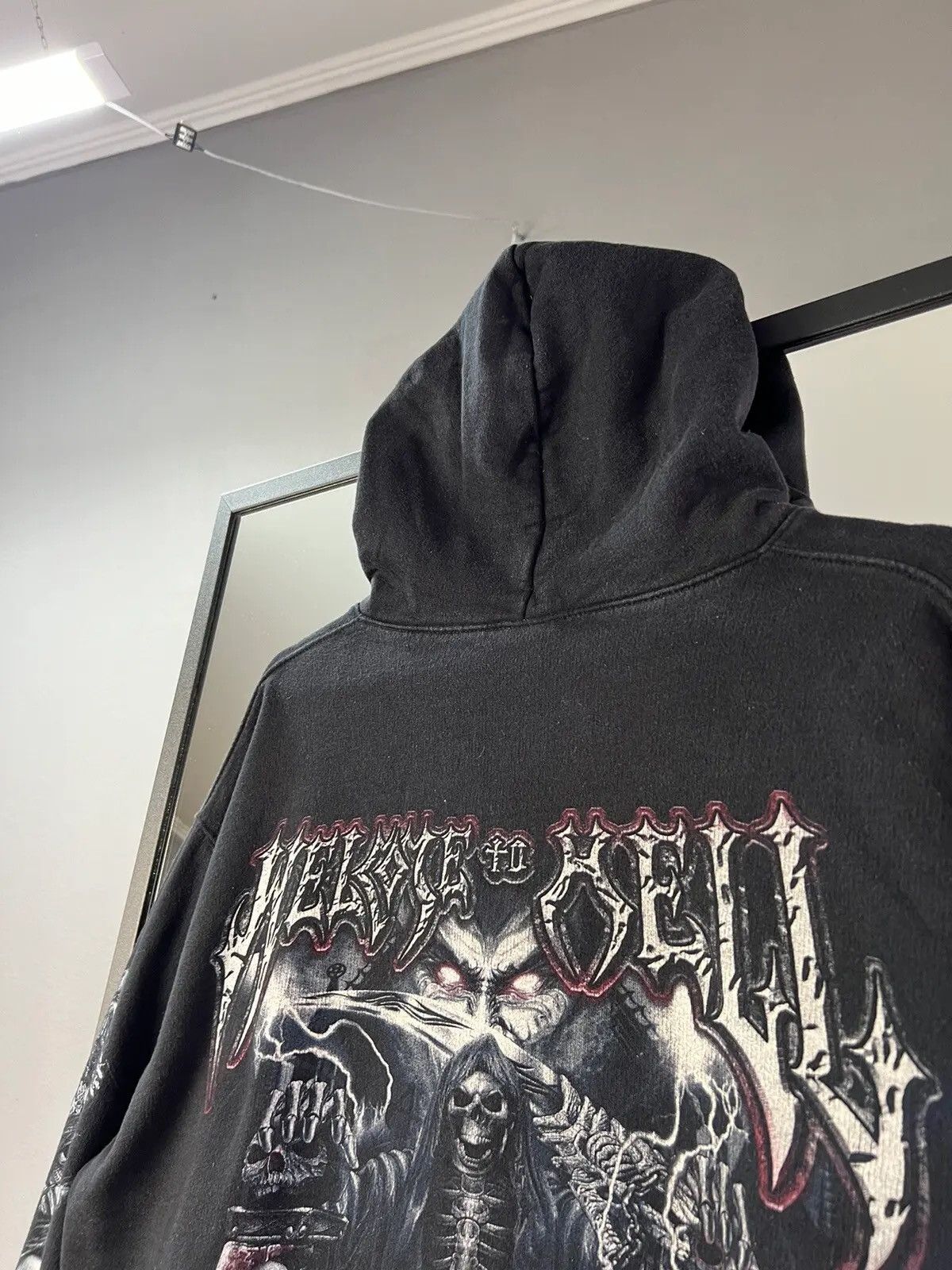 Band Tees Rare Venom Hoodie Welcome to Hell Wild Y2K vintage Motörhead Size US XL / EU 56 / 4 - 15 Thumbnail