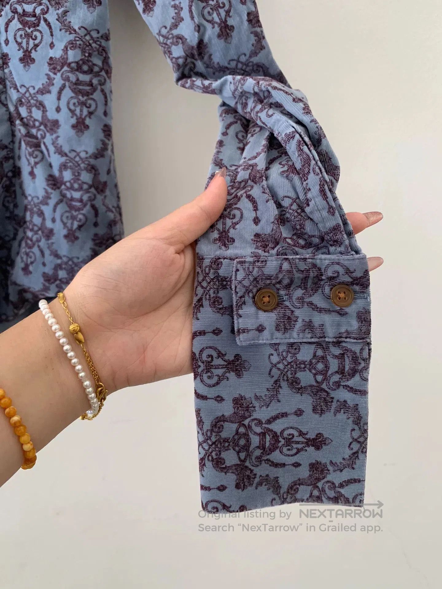 Vivienne Westwood vivienne westwood blue chandelier shirt. Size S / US 4 / IT 40 - 8 Thumbnail
