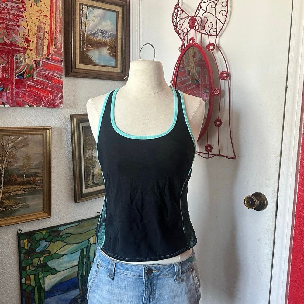 Other cazimi blue black athletic tank top Size S / US 4 / IT 40 - 1 Thumbnail
