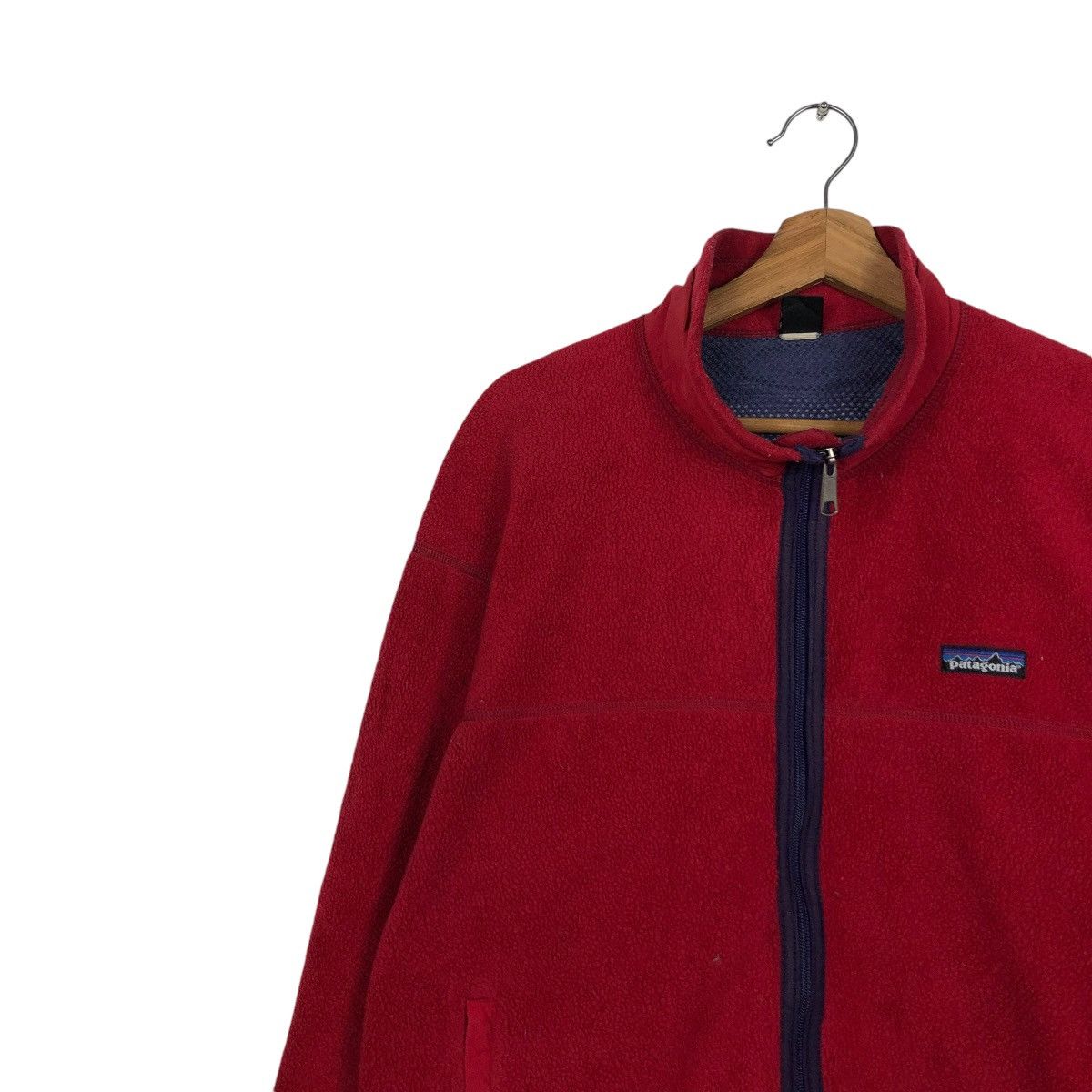 Patagonia 🔥VINTAGE FLEECE ZIPPER JACKET PATAGONIA MADE IN USA Size US L / EU 52-54 / 3 - 9 Thumbnail