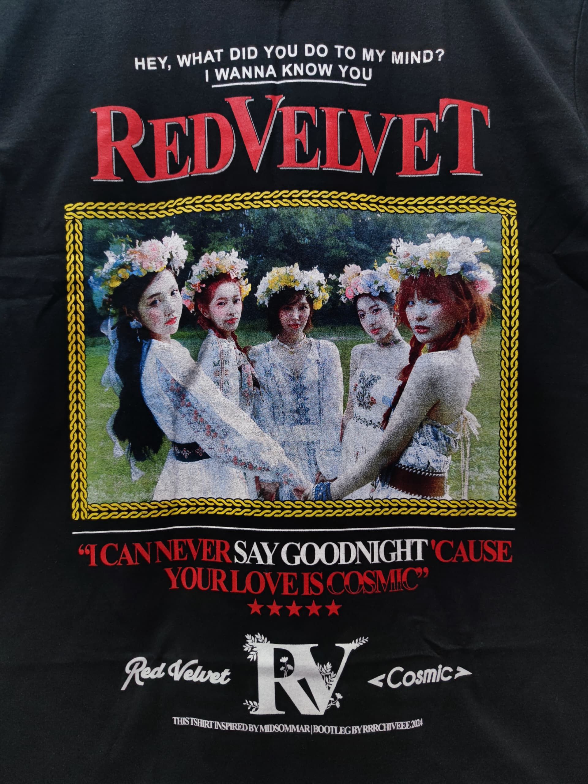 Rap Tees Red Velvet "Red Sommar" T-shirt Size US XL / EU 56 / 4 - 2 Thumbnail