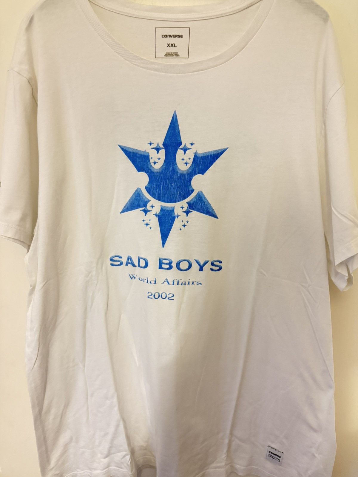 Yung Lean Yung Lean x Converse T-Shirt XL OVERSIZED RARE world tour Size US XL / EU 56 / 4 - 1 Thumbnail