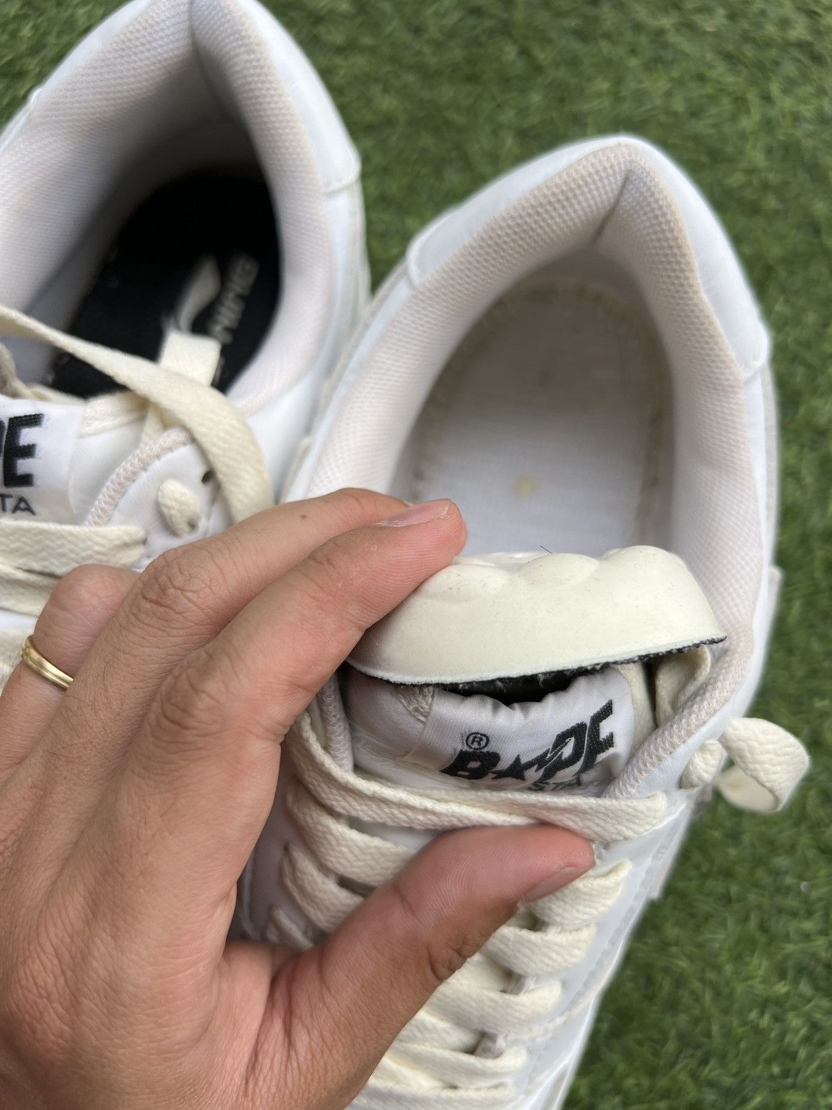 Bape Bape Sta Low White OG Size US 9.5 / EU 42-43 - 7 Thumbnail