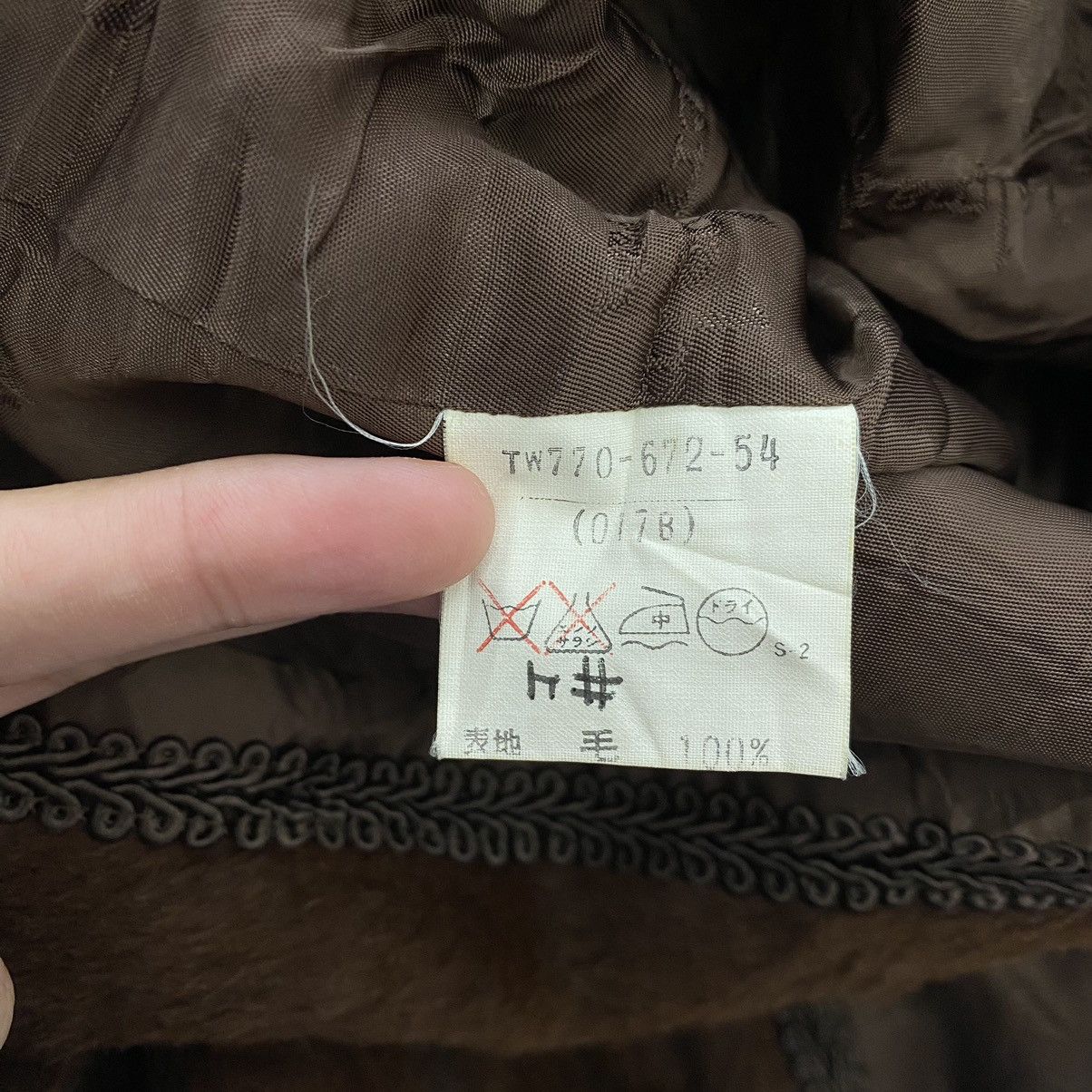 Pierre Balmain × Vintage Vintage PIERRE BALMAIN PARIS Brown Deep Pile Sherpa Overcoat Size US L / EU 52-54 / 3 - 5 Thumbnail