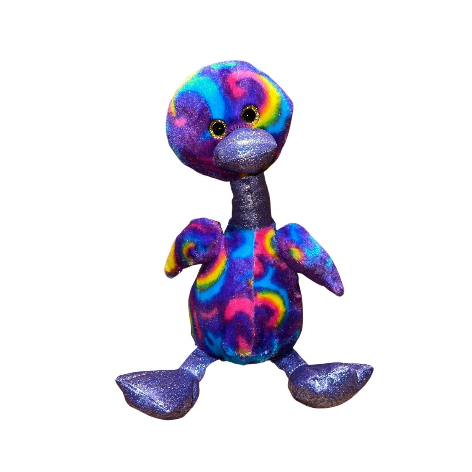 & Other Stories Fun Express Colorful Goose 13” tall Plush Animal Size ONE SIZE - 1 Thumbnail