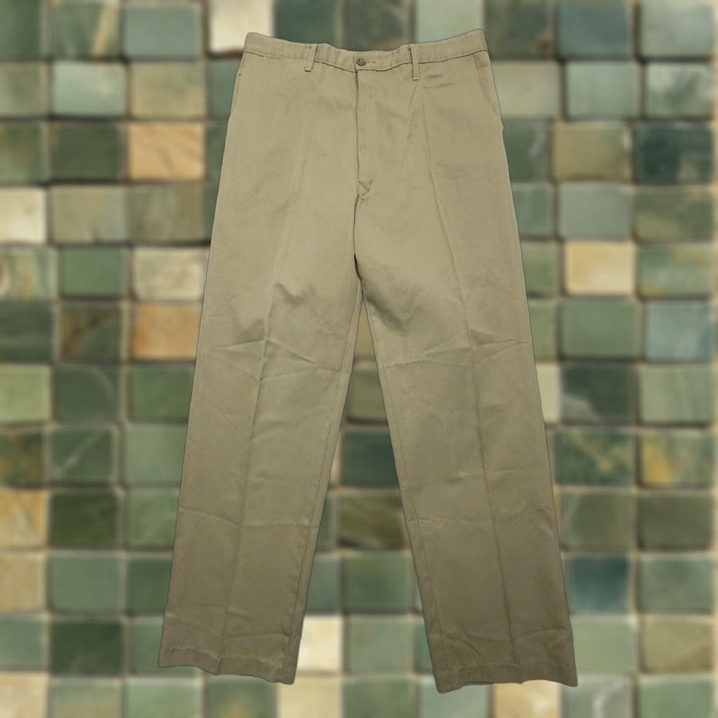 Vintage VINTAGE Boy Scouts Australia Pants Mens 34 x 31.5" Measured Green Chino Shirt Pants? Size US 34 / EU 50 - 1 Thumbnail