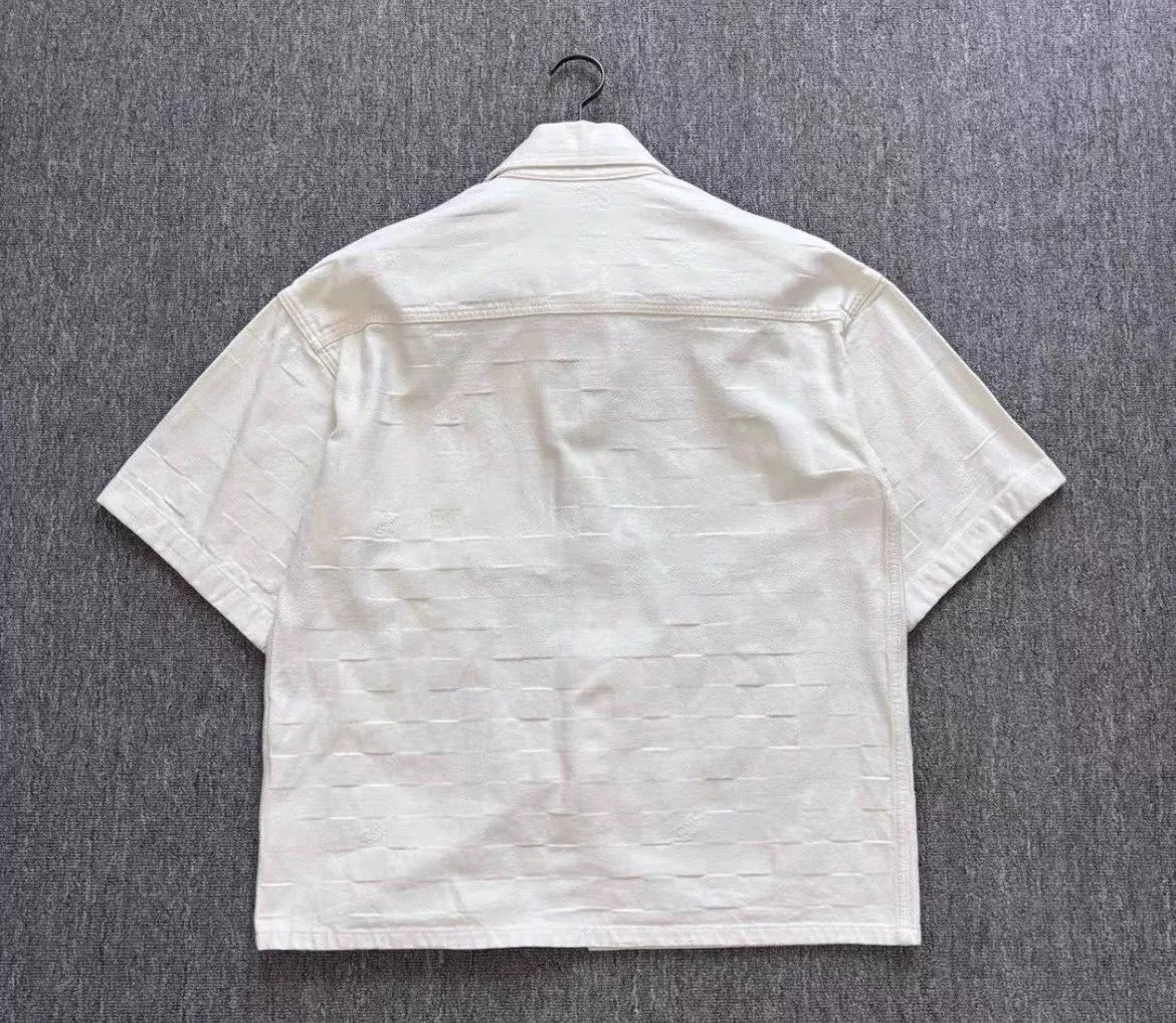 Louis Vuitton louis vuitton ss24 beige check short sleeve shirt Size US M / EU 48-50 / 2 - 3 Thumbnail