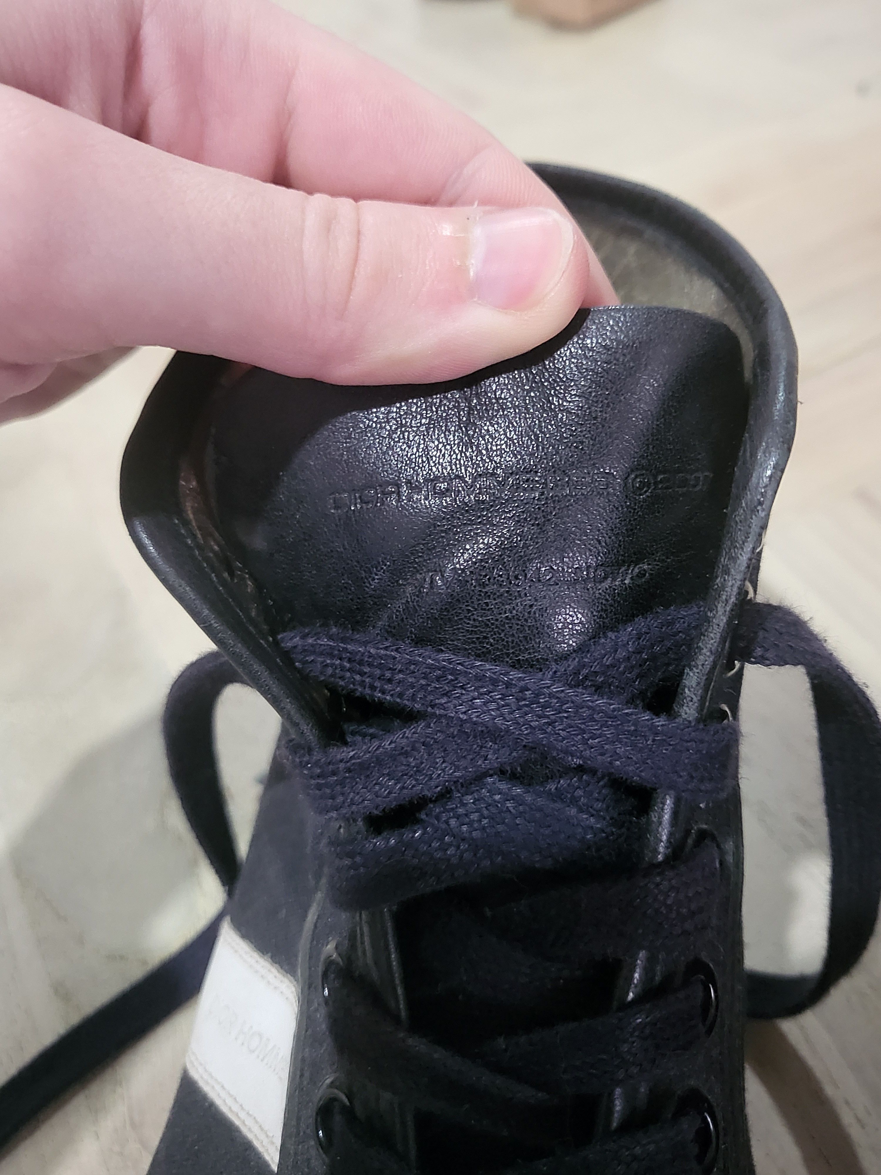 Dior × Hedi Slimane Dior homme SS07 High top sneakers Size US 7.5 / EU 40-41 - 3 Thumbnail