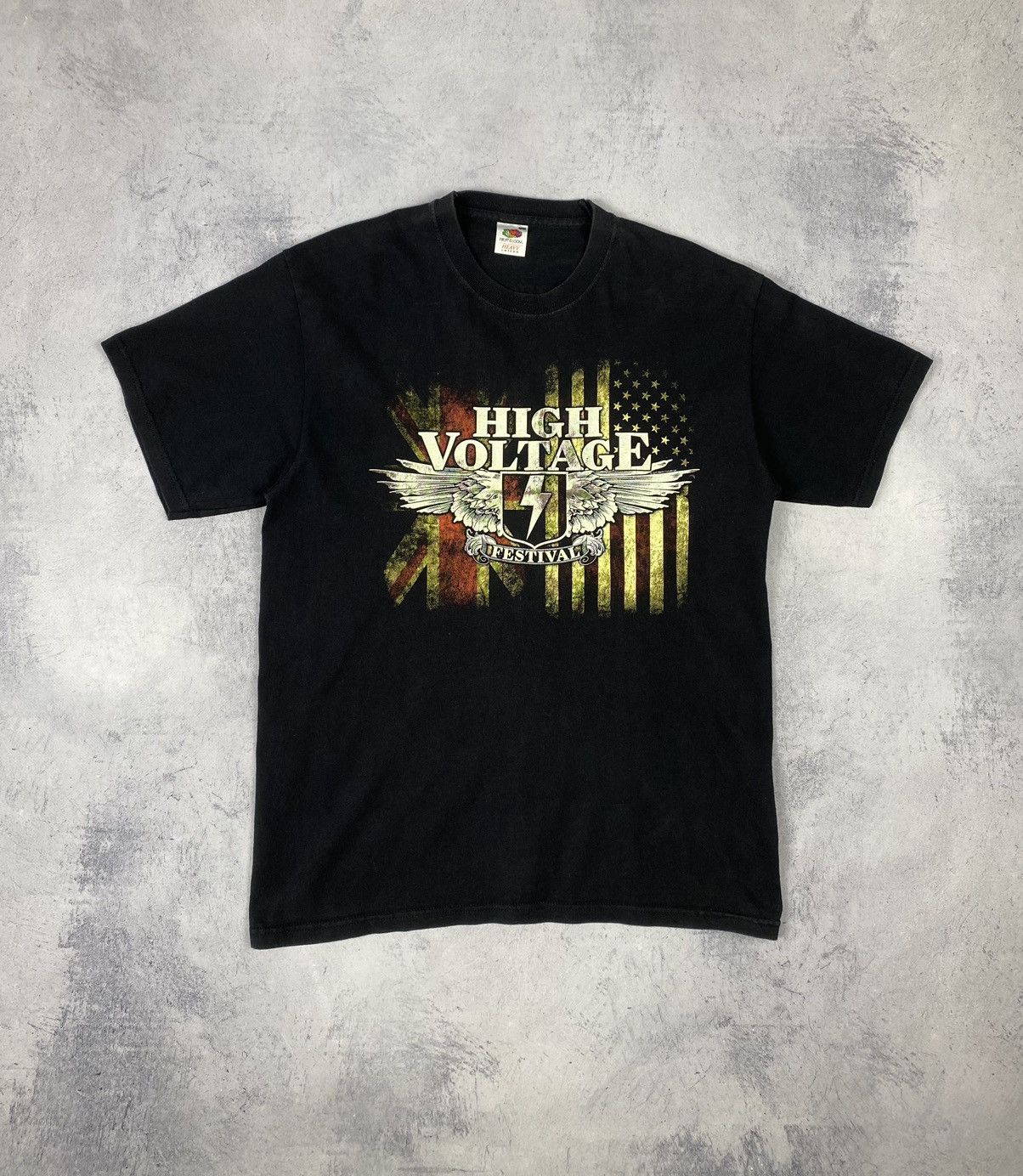 Band Tees × Vintage Vintage High Voltage Festival 2010 Rock Music Tee Size US L / EU 52-54 / 3 - 2 Thumbnail