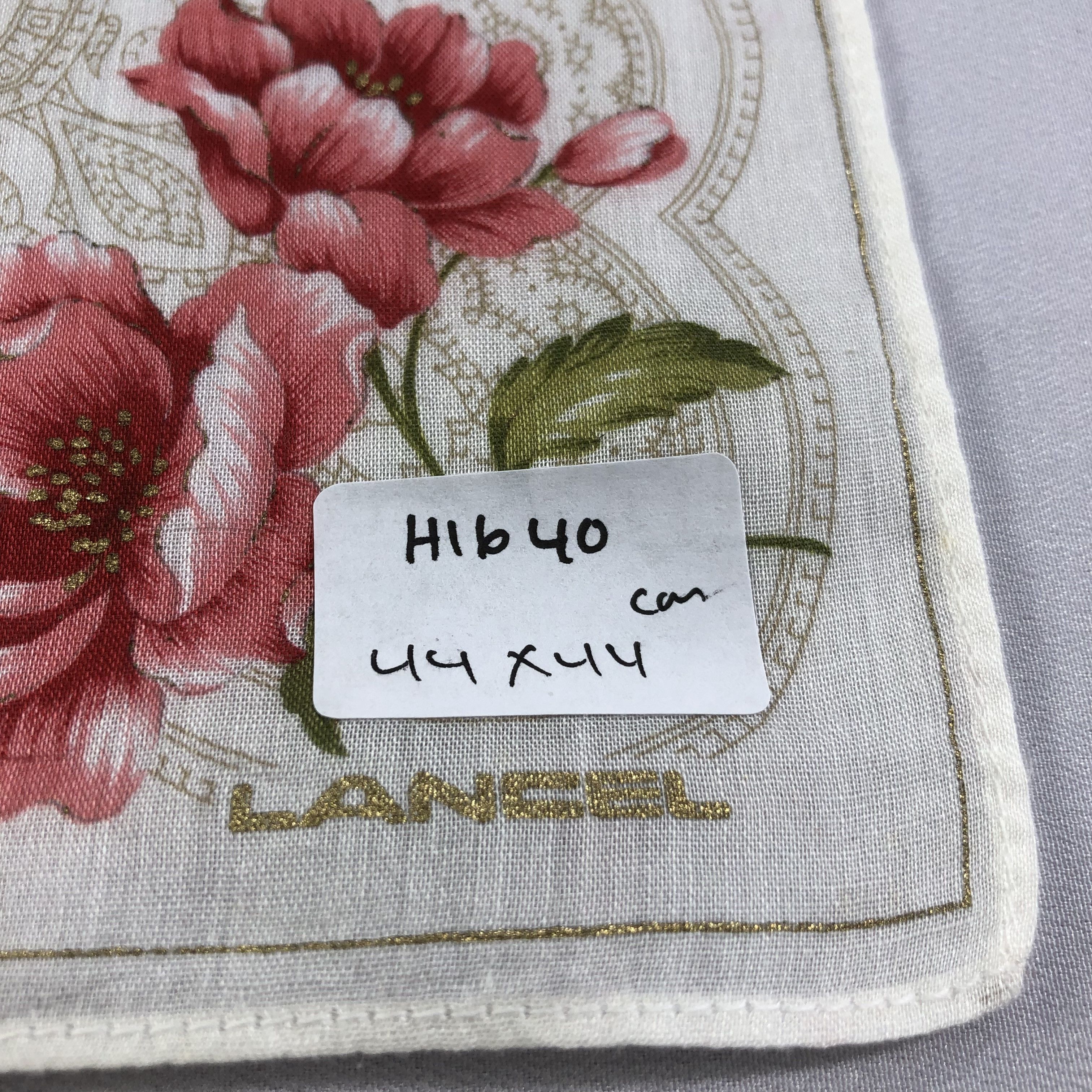 Lancel × Vintage Lancel Handkerchief Neckerchief Bandana H1640 Size ONE SIZE - 10 Thumbnail