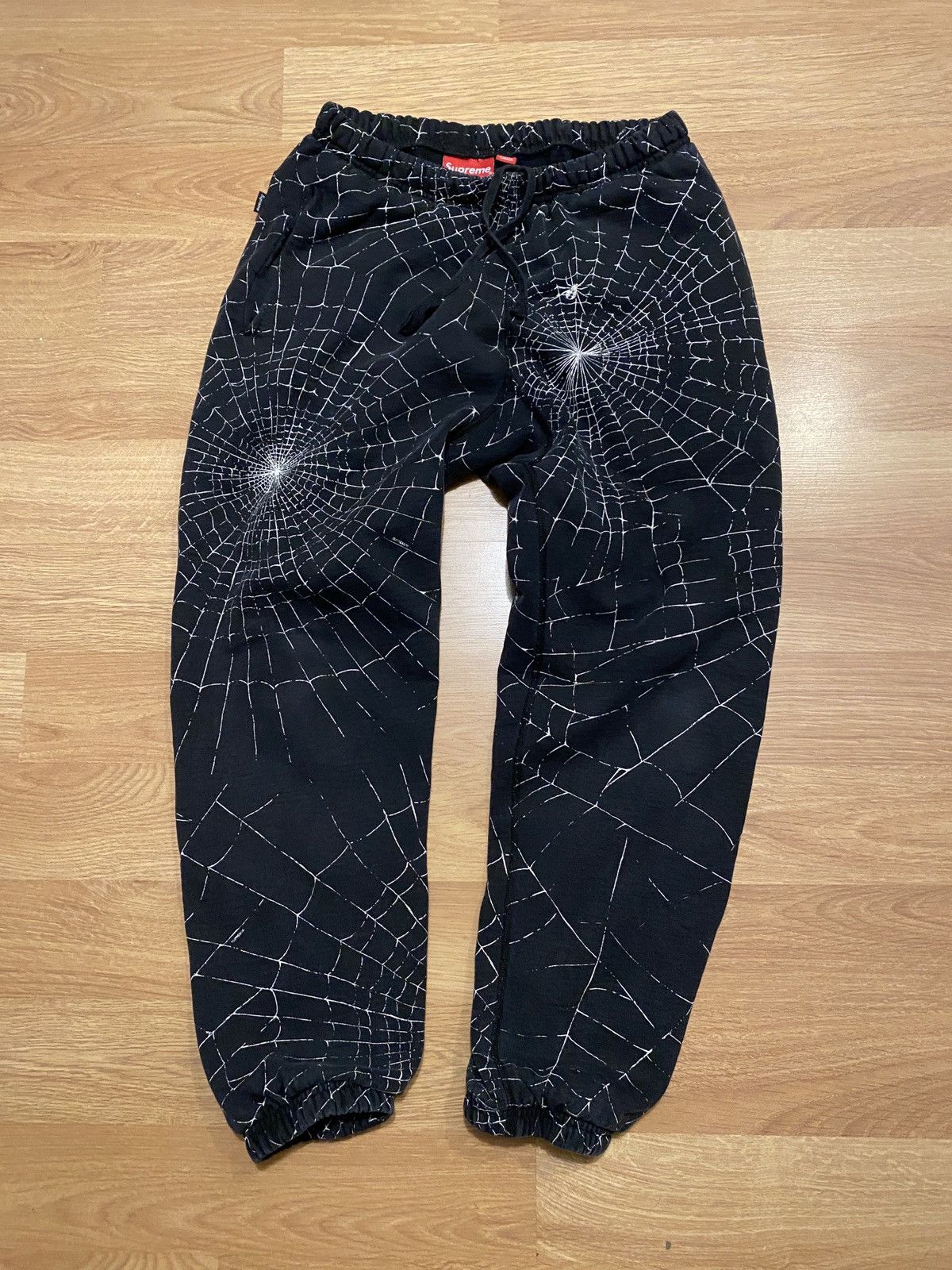 Supreme Spider Web Sweatpant | Grailed