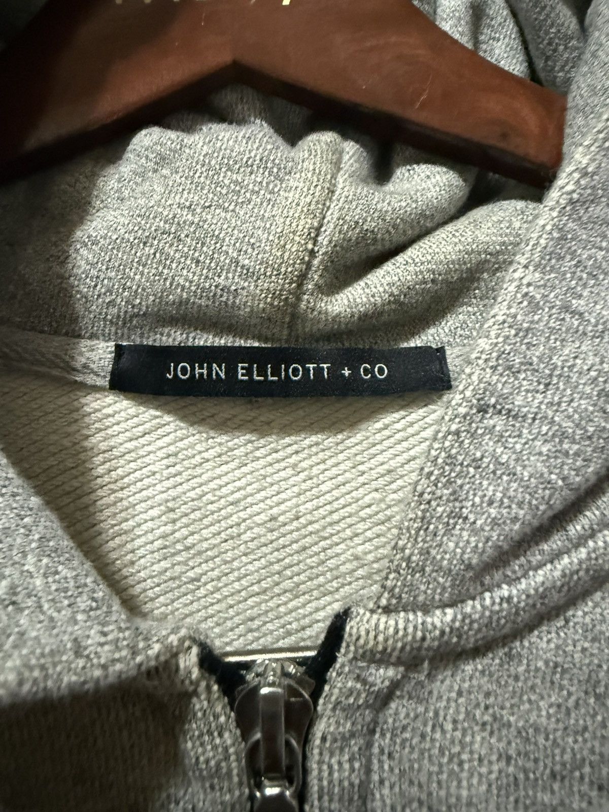 John Elliott John Elliot Half Zip Hoodie Size US XL / EU 56 / 4 - 4 Thumbnail