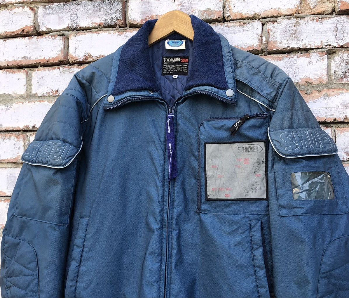 Sports Specialties Vintage SHOEI Thinsulate Rider Bomber Jacket Size US M / EU 48-50 / 2 - 3 Thumbnail