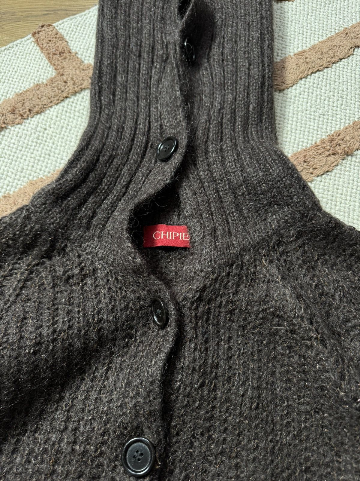 Vintage VINTAGE CHIPIE MOHAIR MESH KNITTED CARDIGAN SWEATER Size S / US 4 / IT 40 - 6 Thumbnail