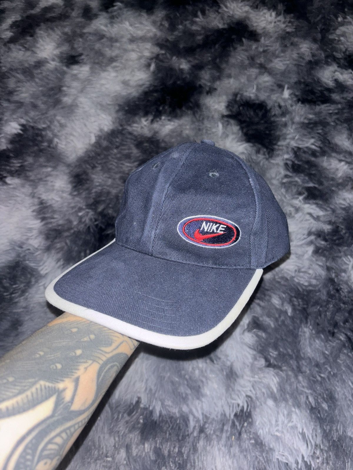 Nike × Vintage Nike Vintage 90s Cap Size ONE SIZE - 1 Thumbnail
