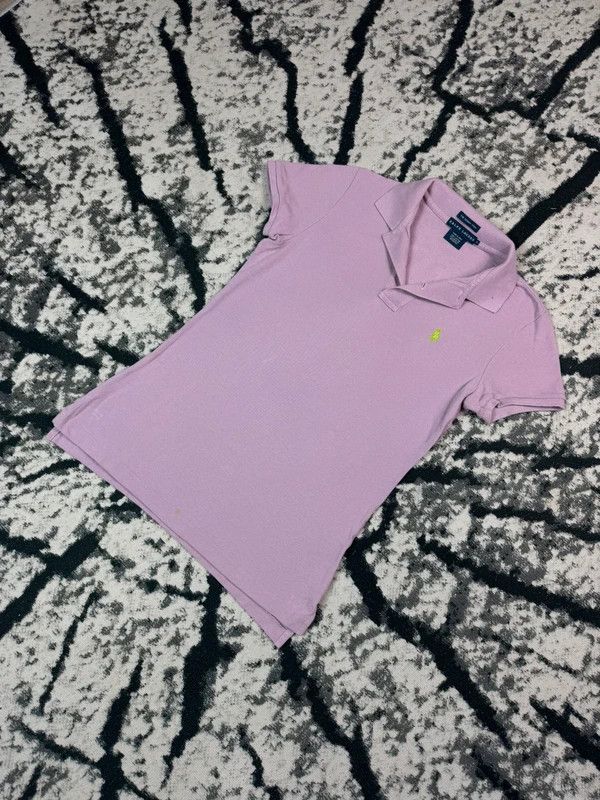 Ralph Lauren Ralph Lauren purple pink polo shirt S vintage Size S / US 4 / IT 40 - 2 Thumbnail