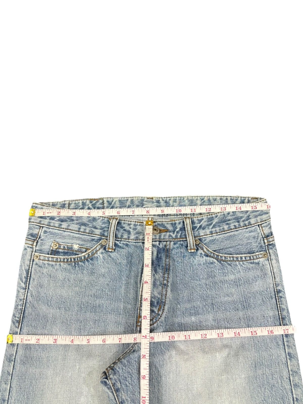 Japanese Brand Vintage Japanese Cocolulu Distressed Baggy Jeans Size 32" / US 10 / IT 46 - 10 Thumbnail