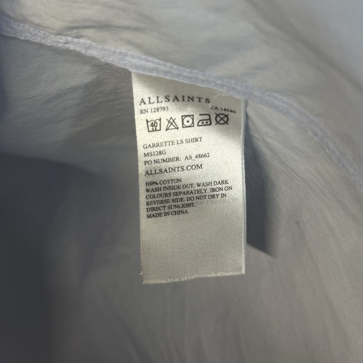 Allsaints Allsaints shirt button M Size US M / EU 48-50 / 2 - 4 Thumbnail