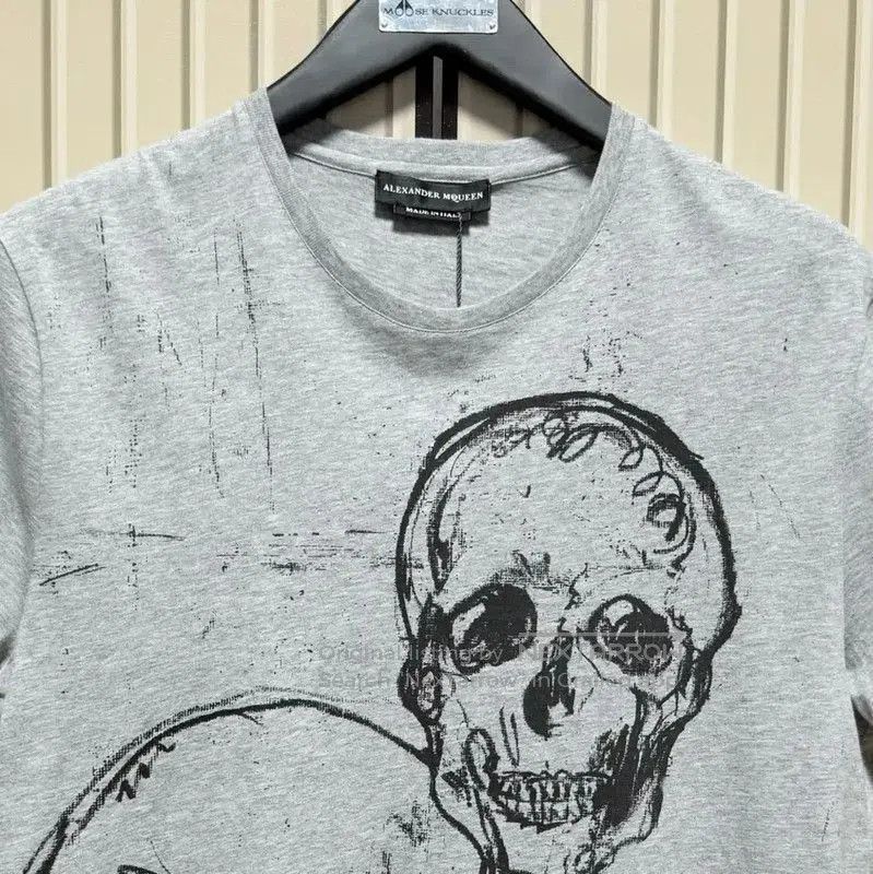 Alexander McQueen Alexander McQueen Men's Logo Skull T-Shirt . Size US S / EU 44-46 / 1 - 4 Thumbnail