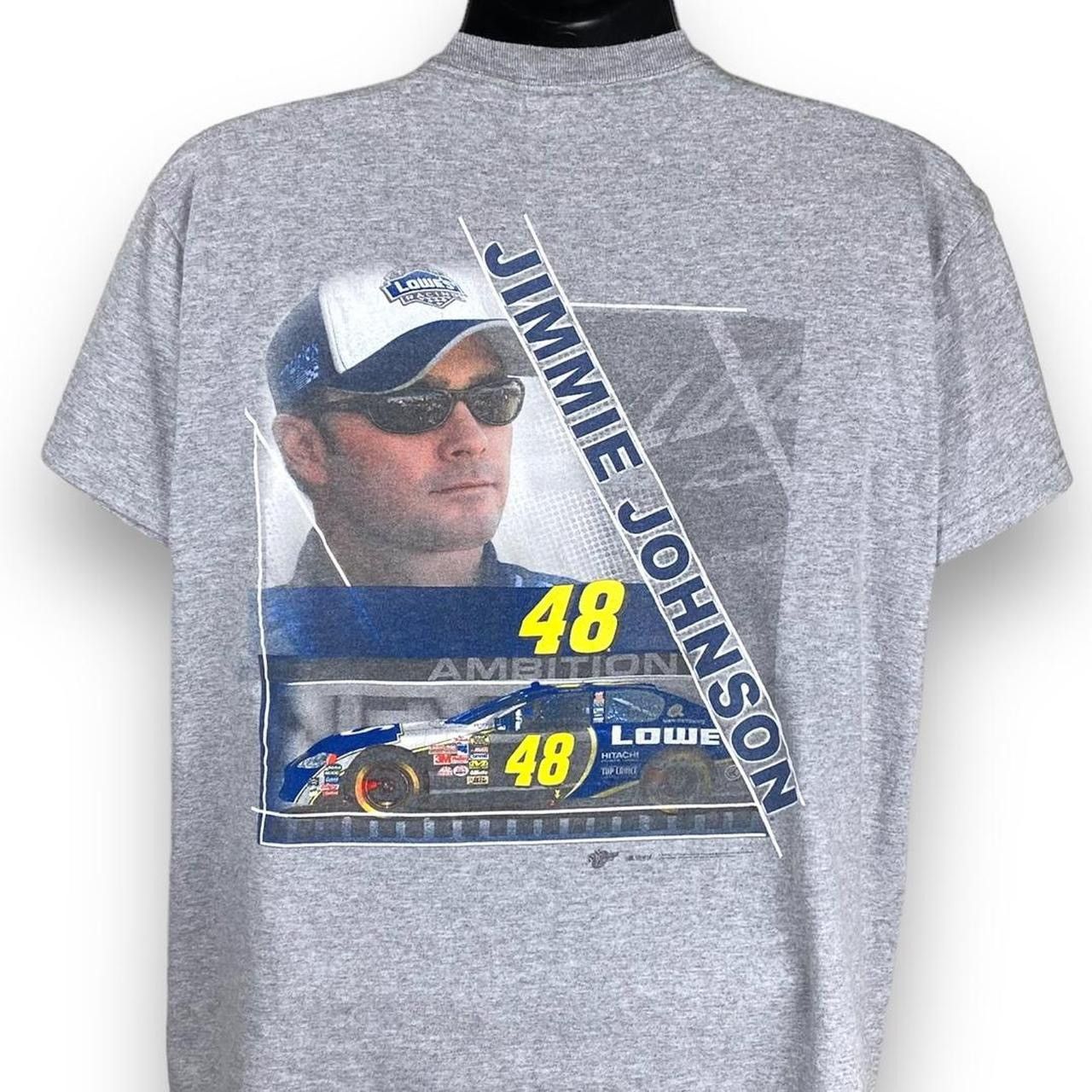 NASCAR × Vintage × Winners Circle Vintage Winners Circle Jimmie Johnson NASCAR Tshirt Size US M / EU 48-50 / 2 - 1 Thumbnail