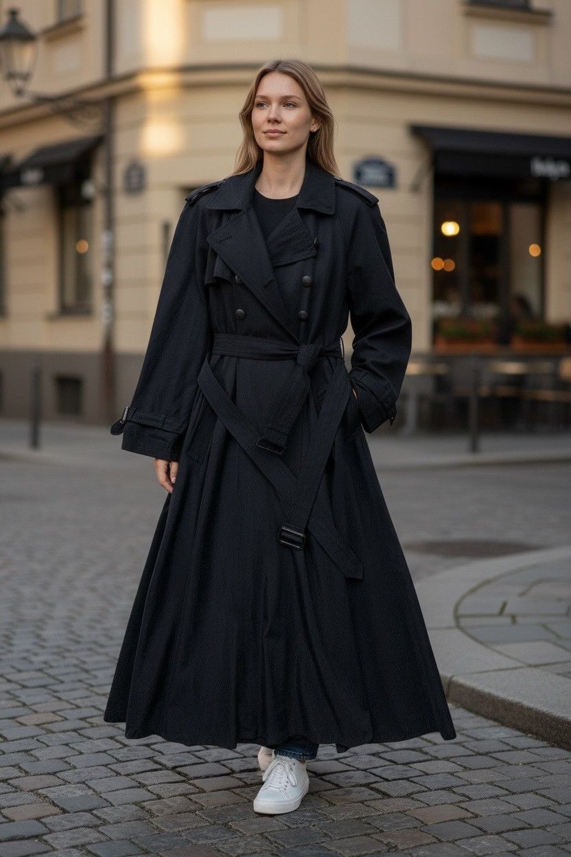 Jean Paul Gaultier Jean Paul Gaultier wool coat jacket trench