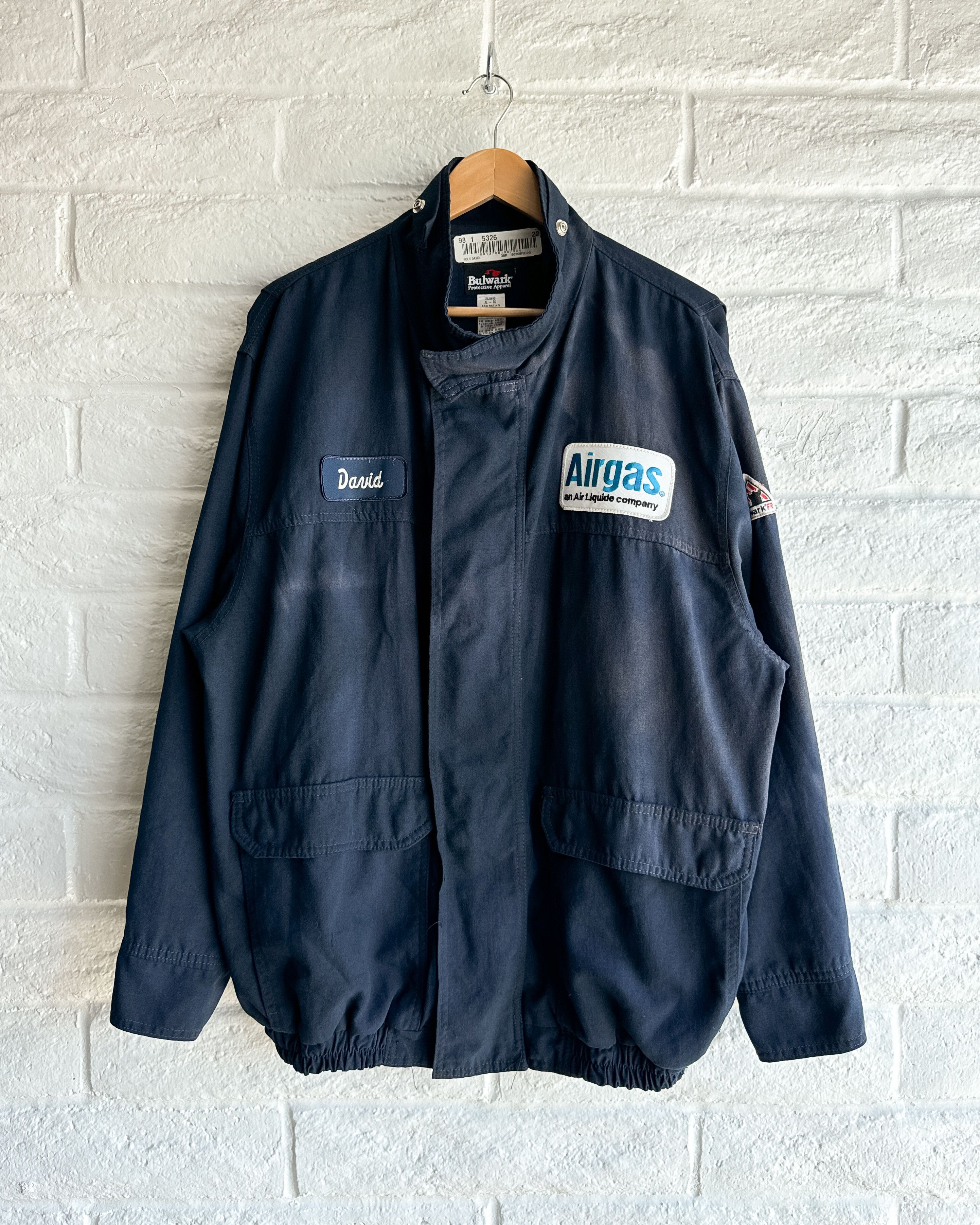 Bulwark Vintage 2000s Bulwark Flame Resistant Workwear Jacket XL Size US XL / EU 56 / 4 - 1 Thumbnail