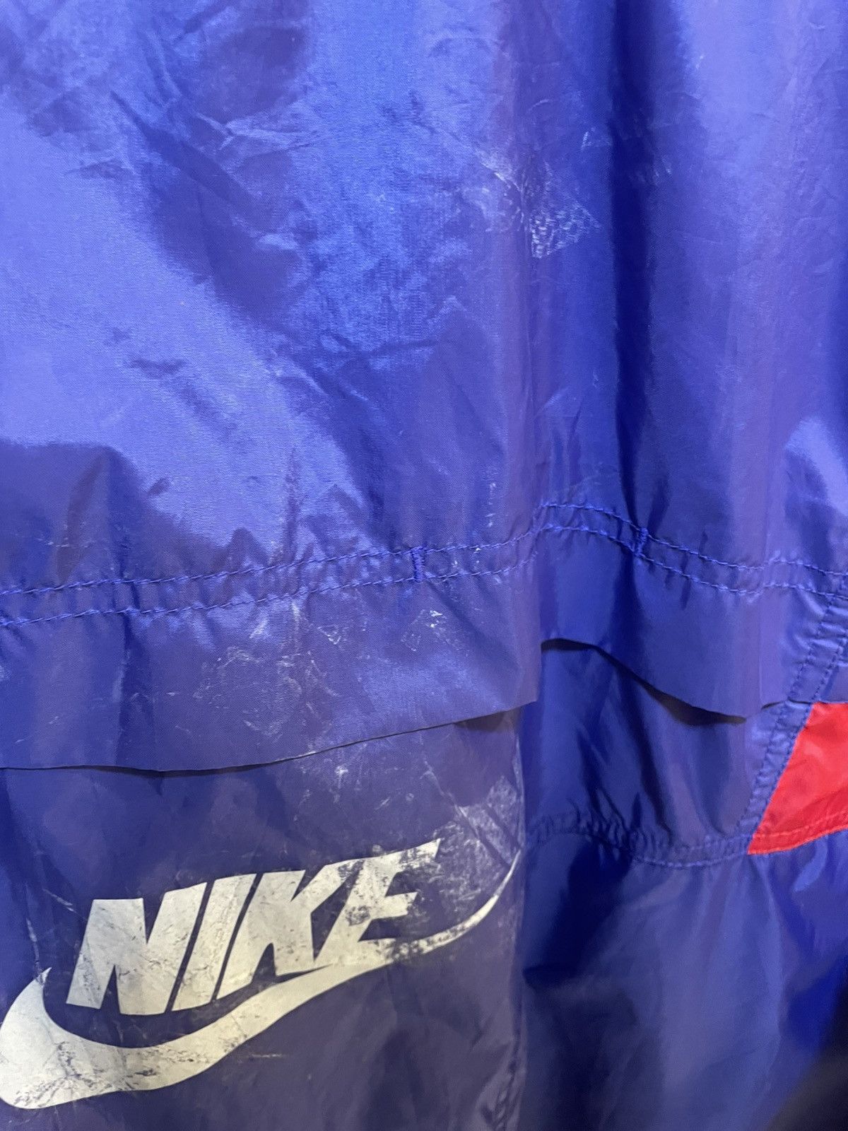 Nike Vintage Nike Paris Saint-Germain 90s Windbreaker Jacket Size US L / EU 52-54 / 3 - 11 Thumbnail