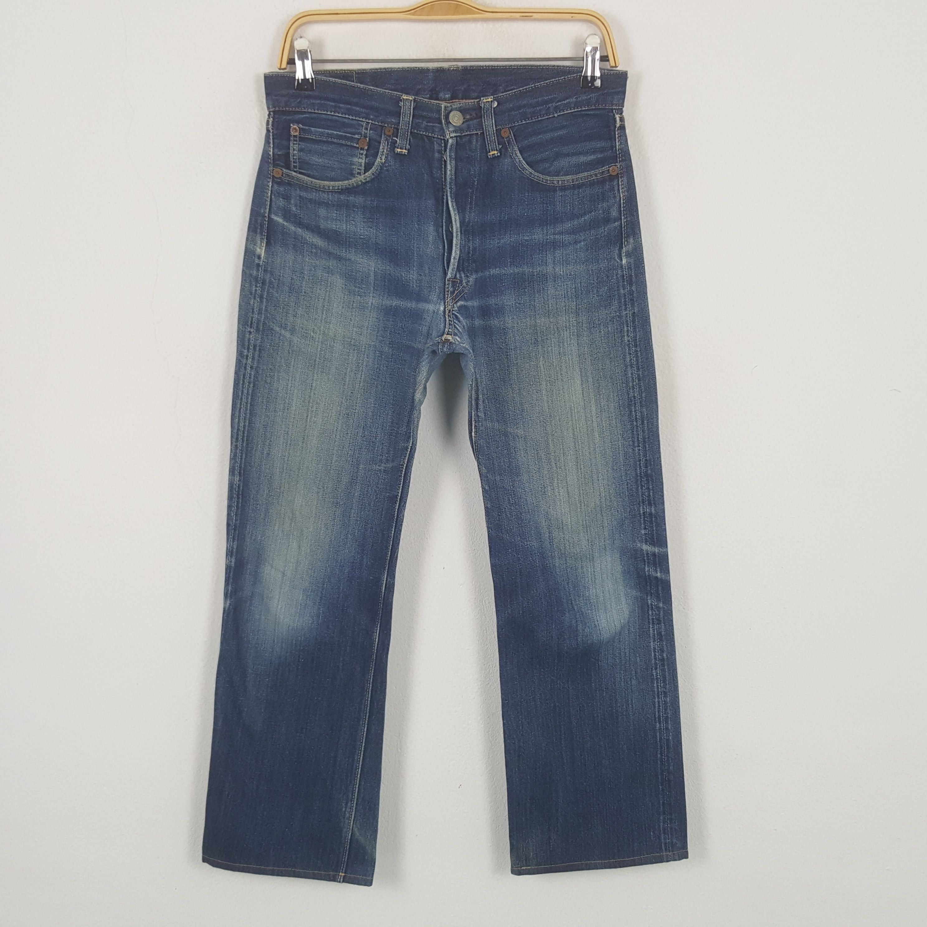 Japanese Brand Vintage Joe McCoy Selvedge Denim Jeans Size US 29 - 1 Thumbnail