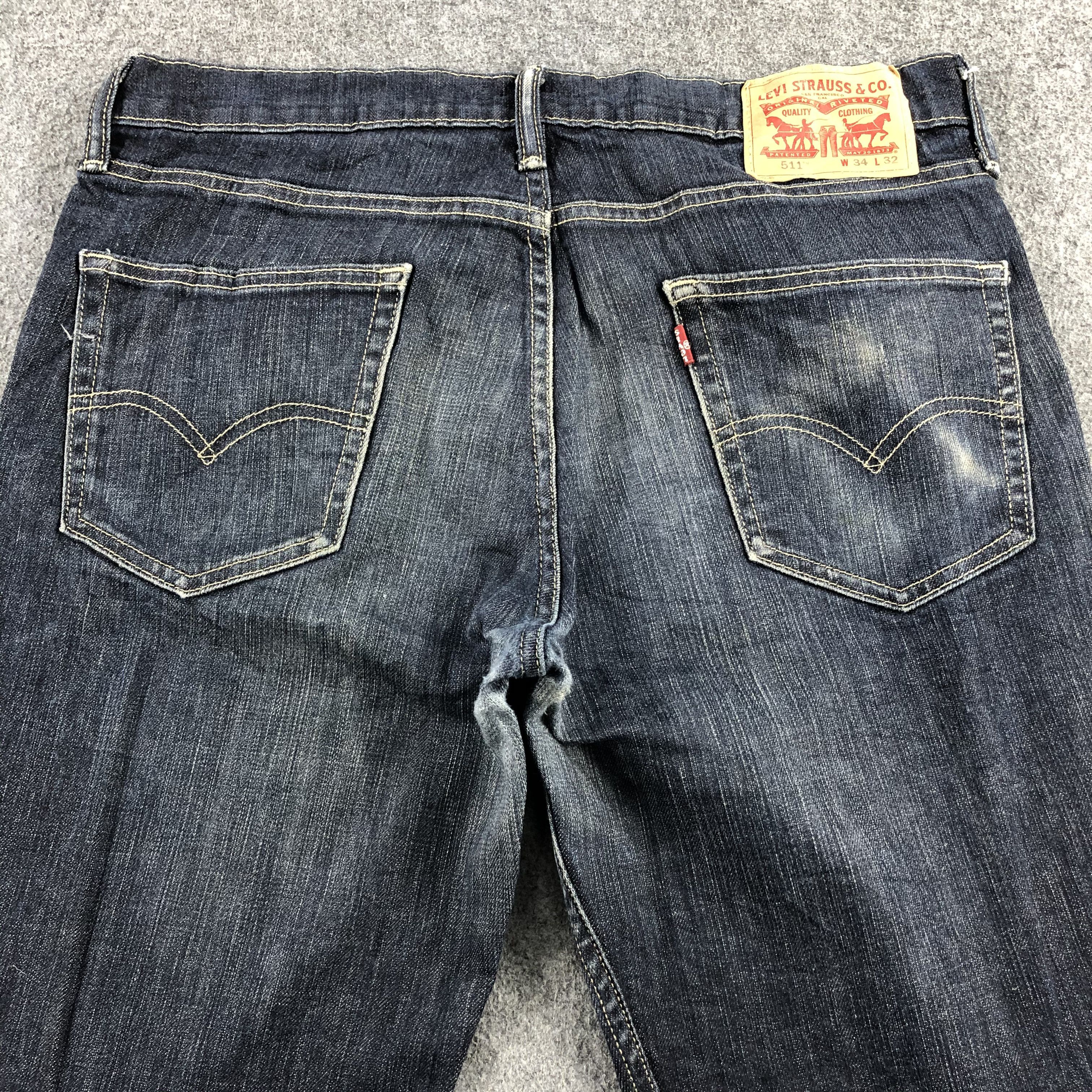 Levi's Vintage Levis 511 Earth Tone Jeans-J2078 Size US 34 / EU 50 - 4 Thumbnail